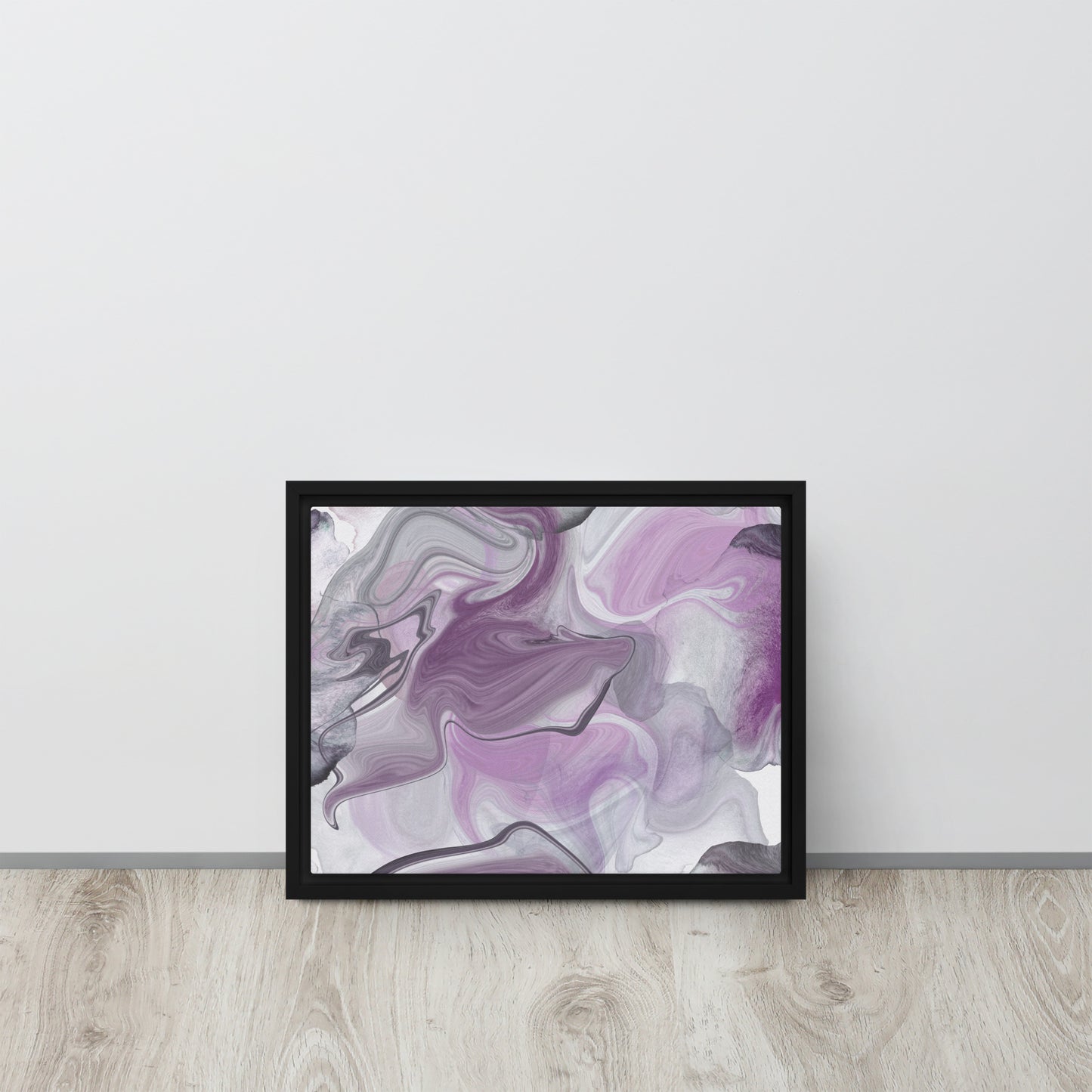 Calm. Framed canvas