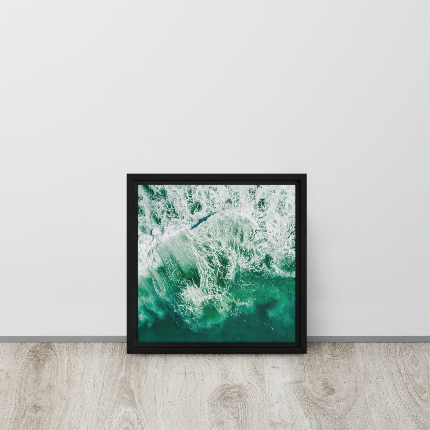 Ocean Waves. Framed canvas