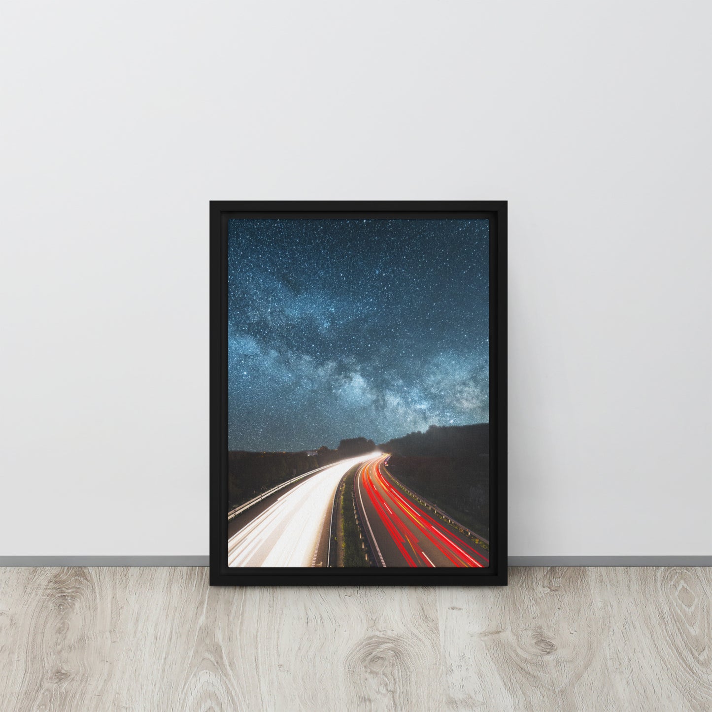 Road Trip. Framed canvas