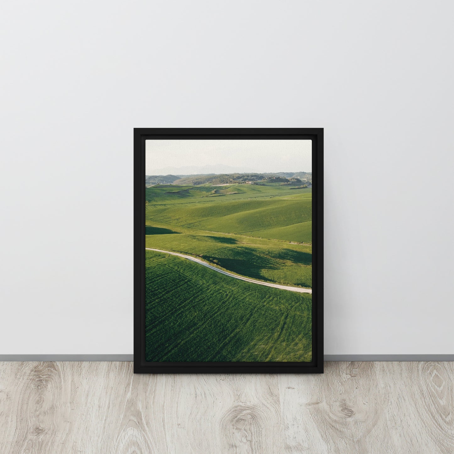 COUNTRY PEACE. Framed canvas