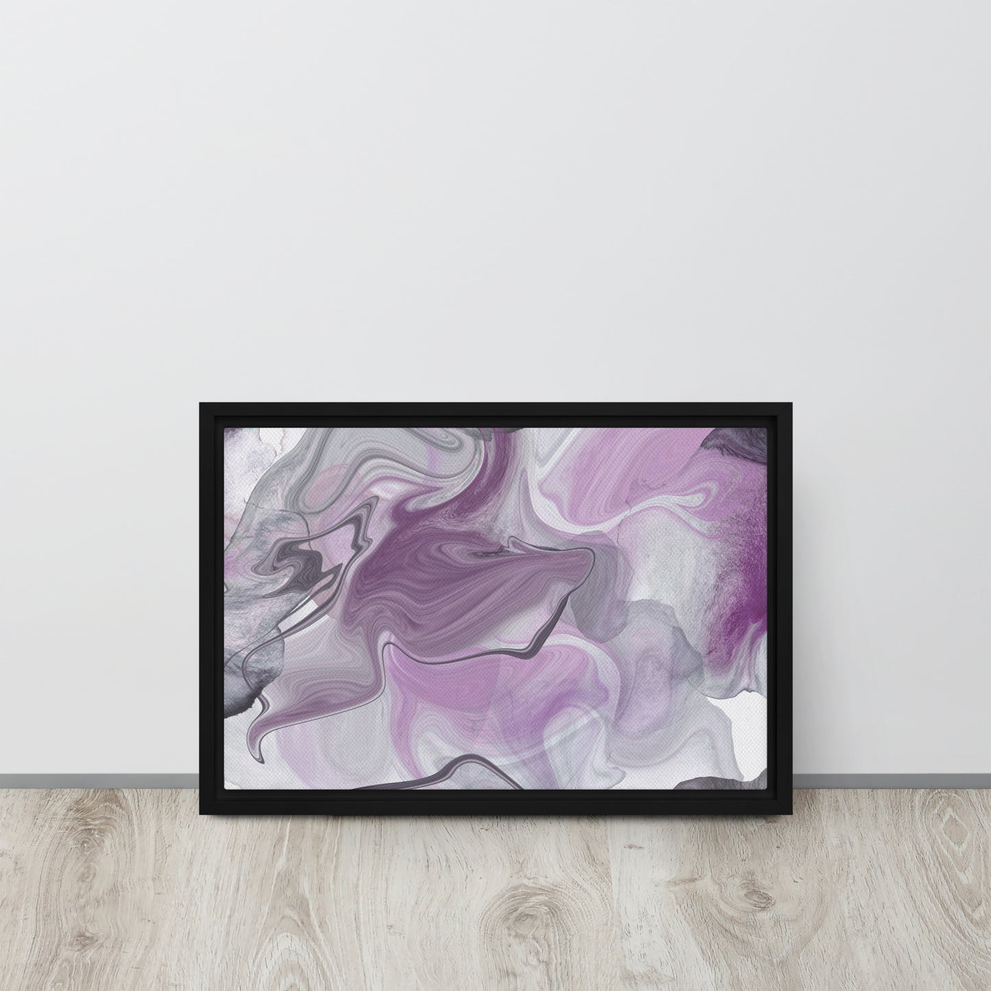 Calm. Framed canvas