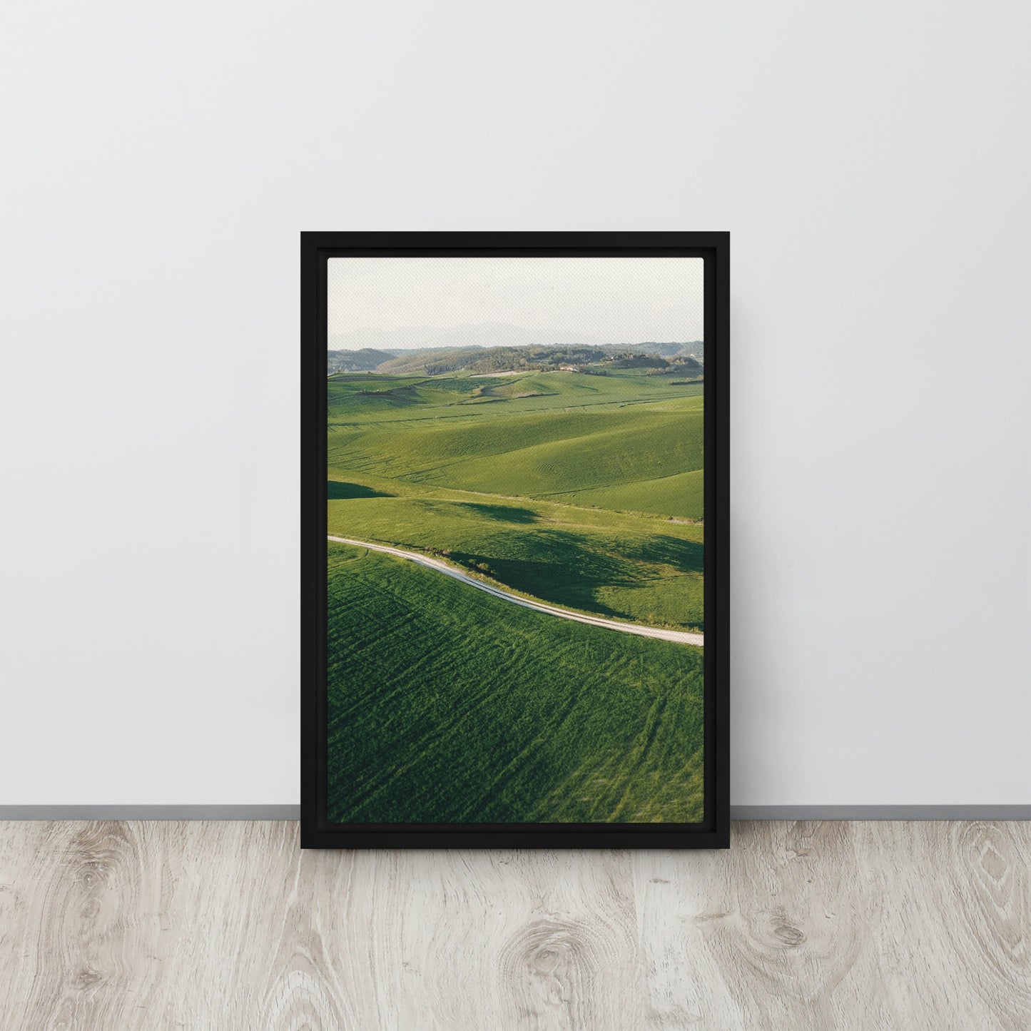 COUNTRY PEACE. Framed canvas