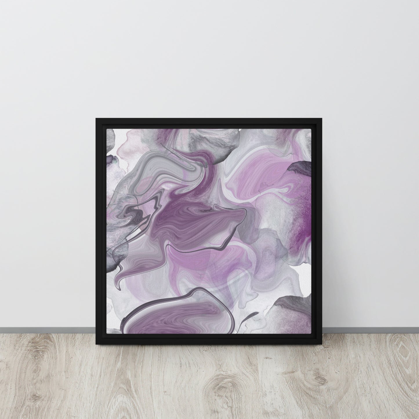 Calm. Framed canvas