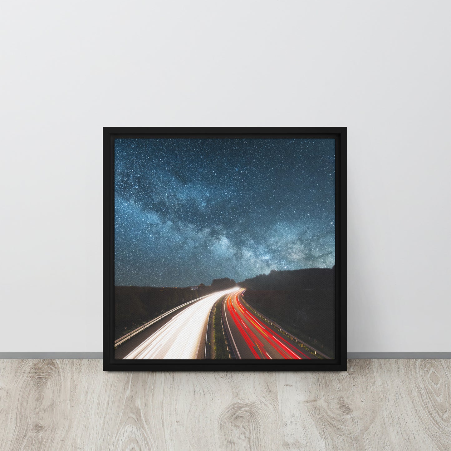 Road Trip. Framed canvas