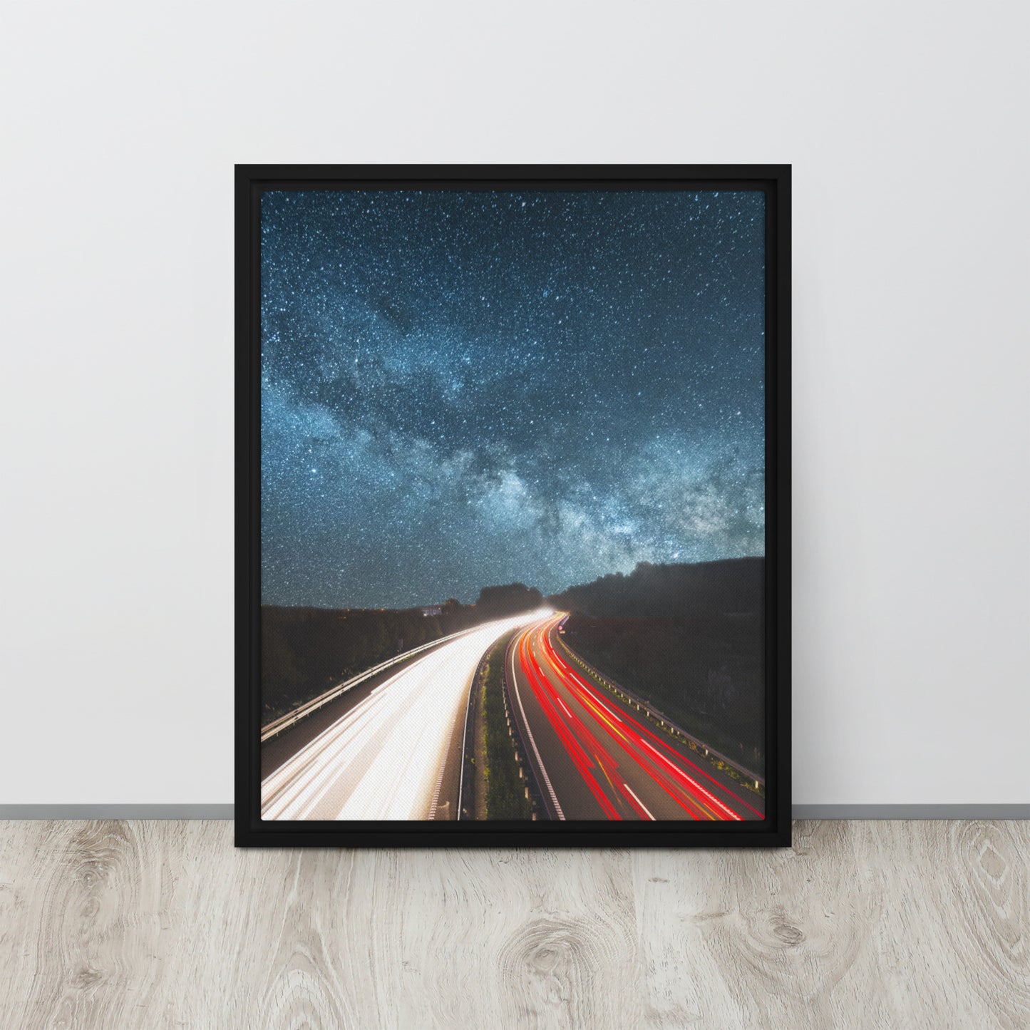 Road Trip. Framed canvas