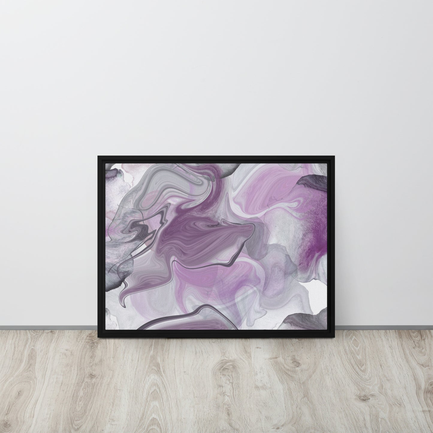 Calm. Framed canvas