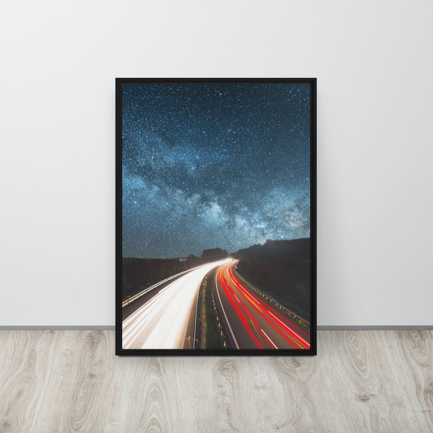 Road Trip. Framed canvas