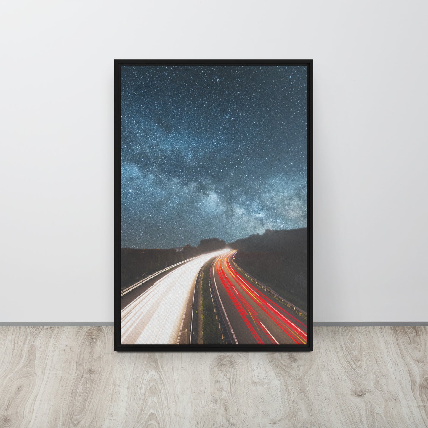 Road Trip. Framed canvas