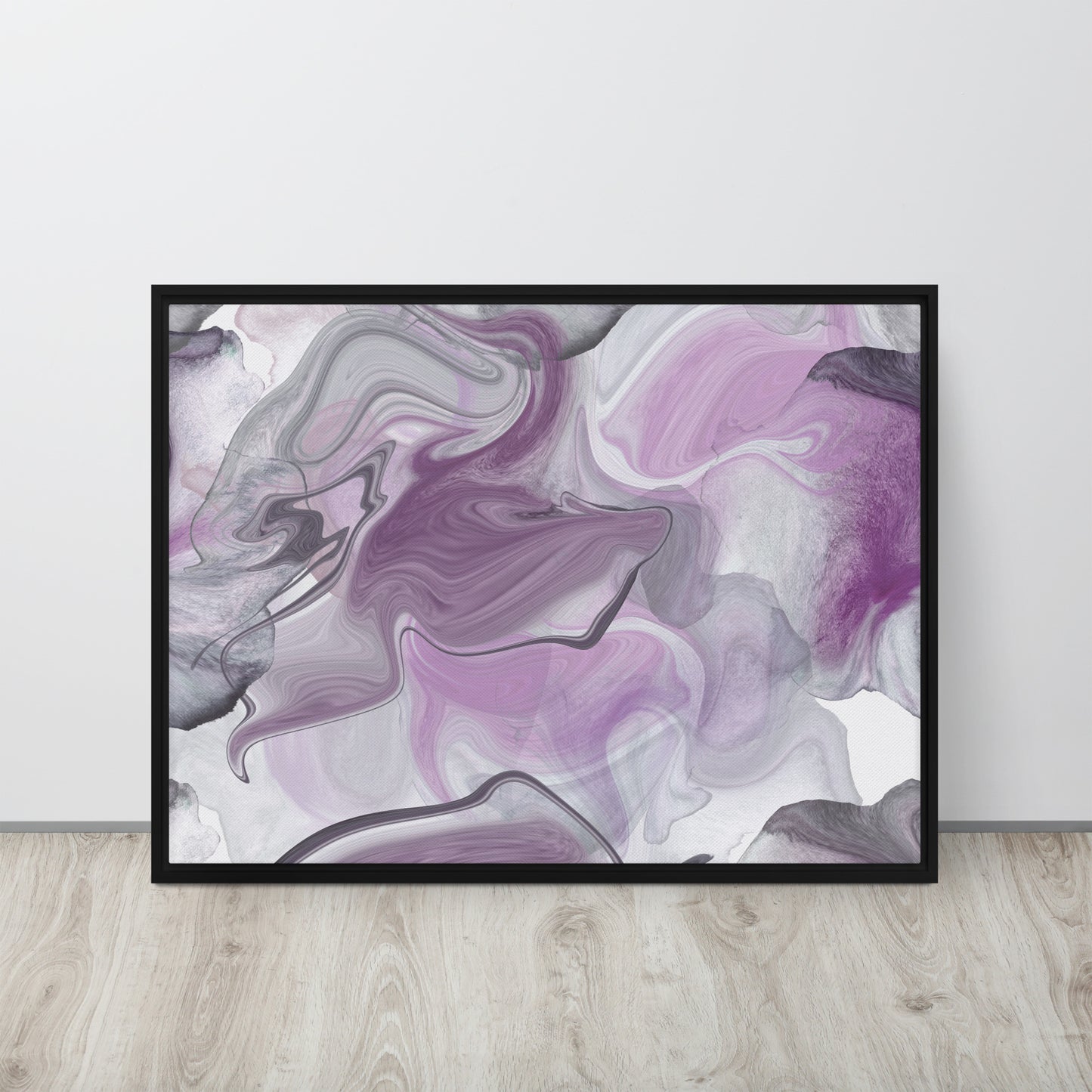 Calm. Framed canvas