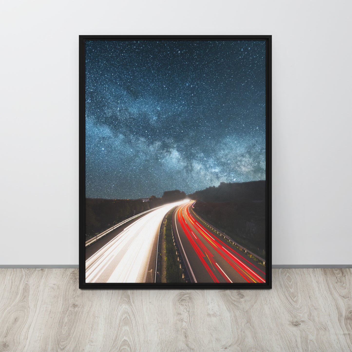 Road Trip. Framed canvas