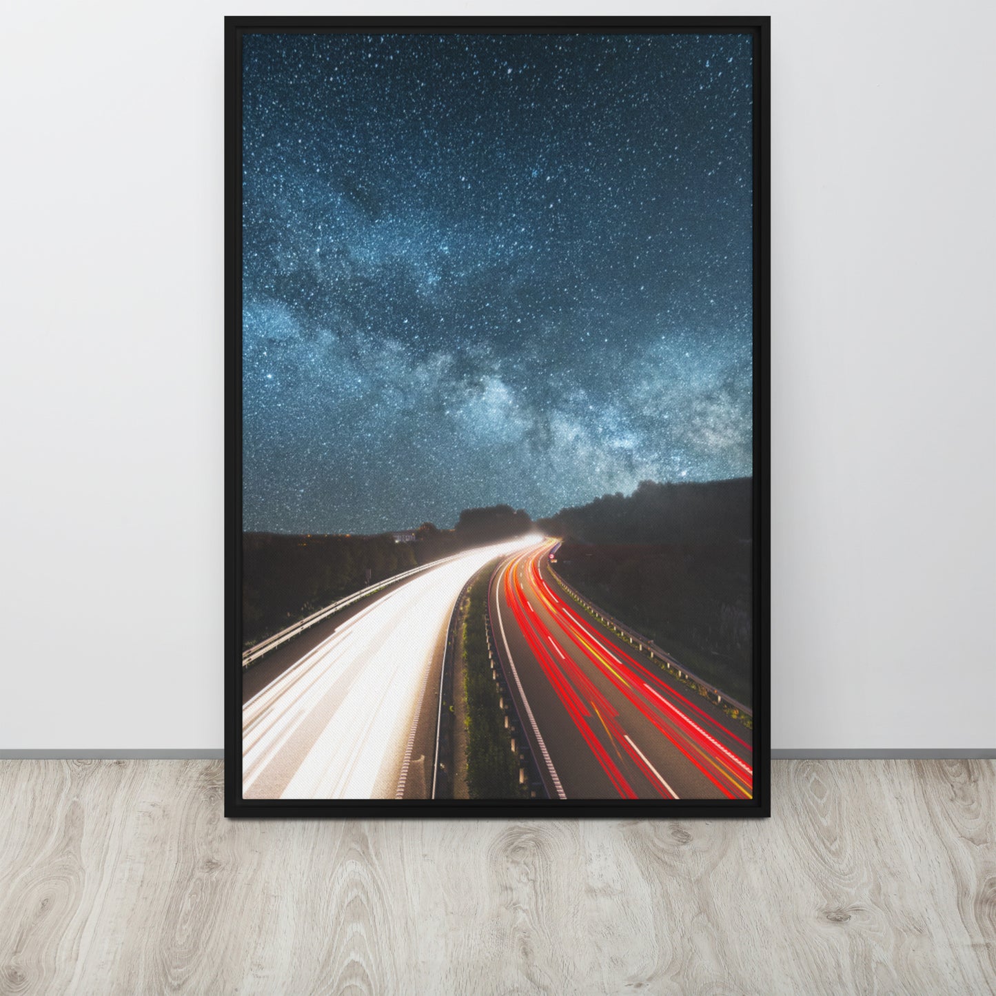 Road Trip. Framed canvas