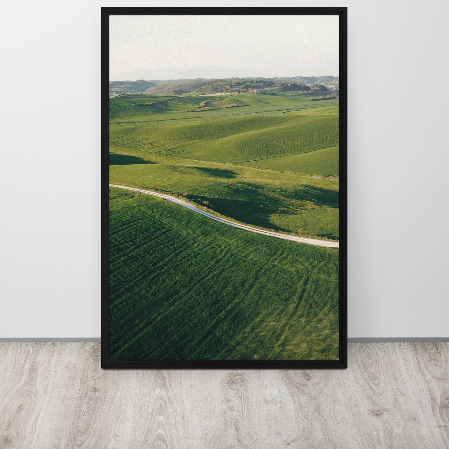 COUNTRY PEACE. Framed canvas