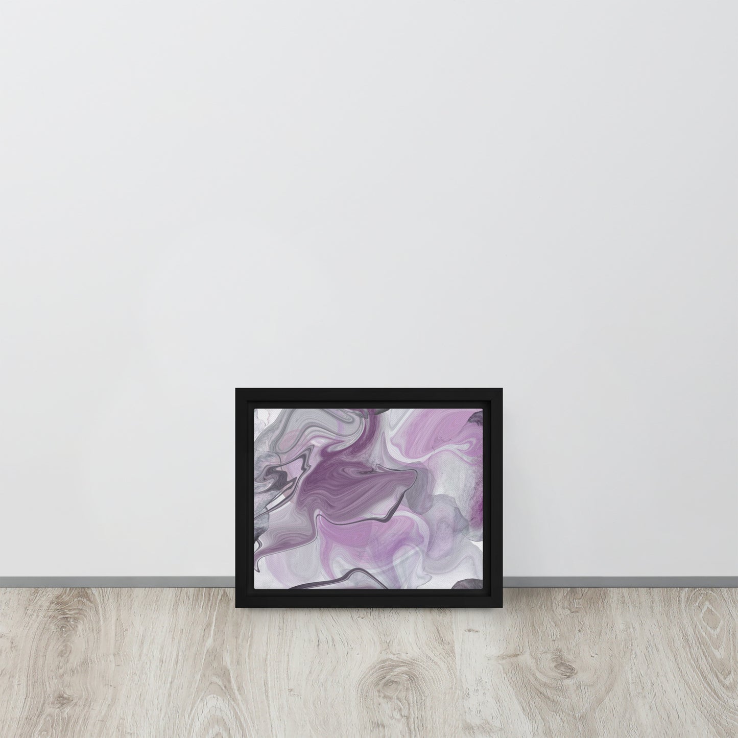 Calm. Framed canvas