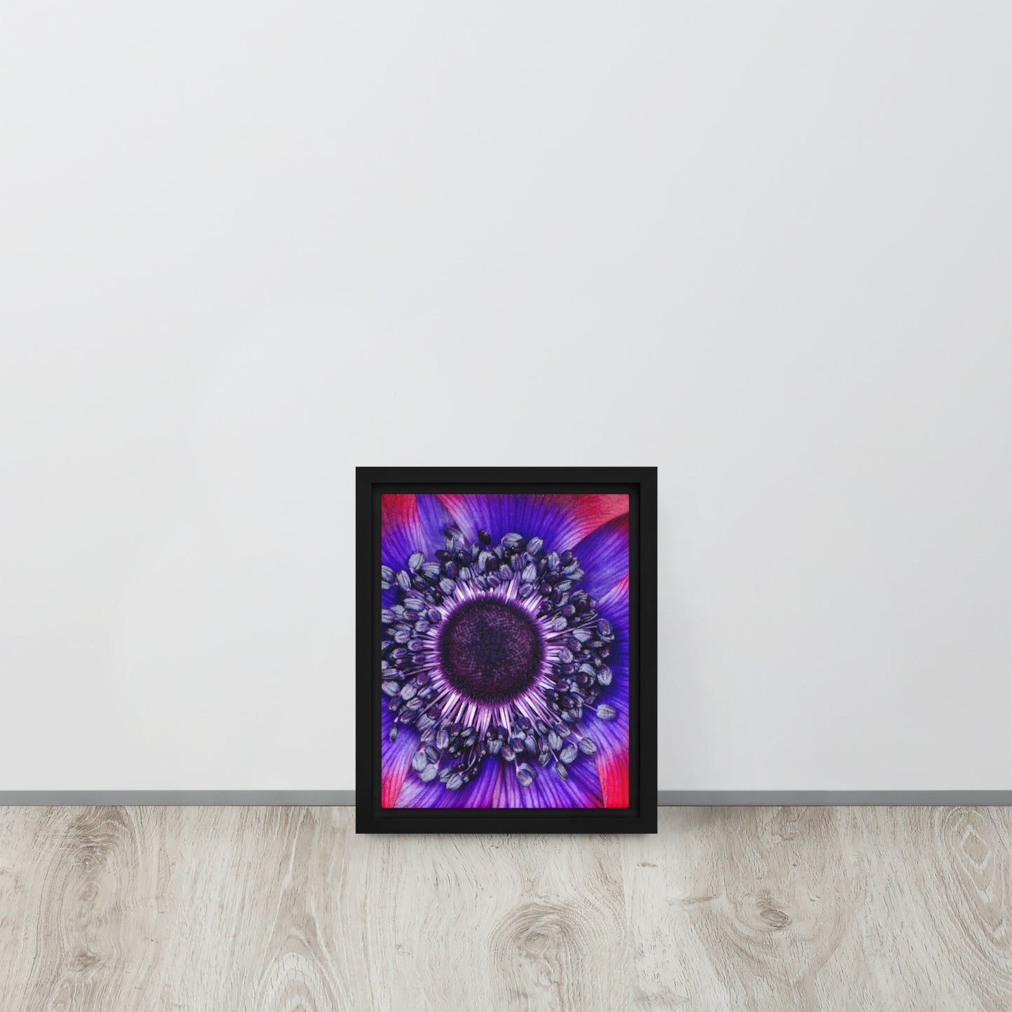 POLLINATE. Framed canvas