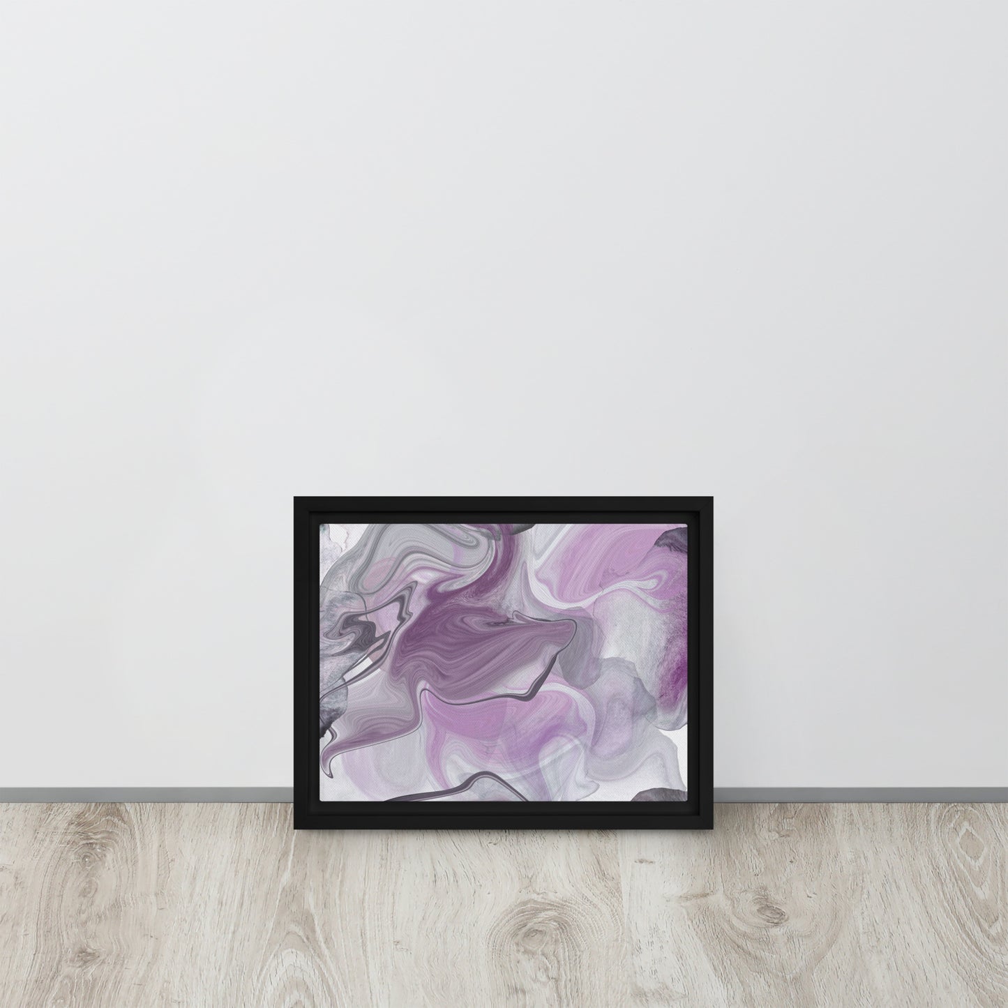 Calm. Framed canvas