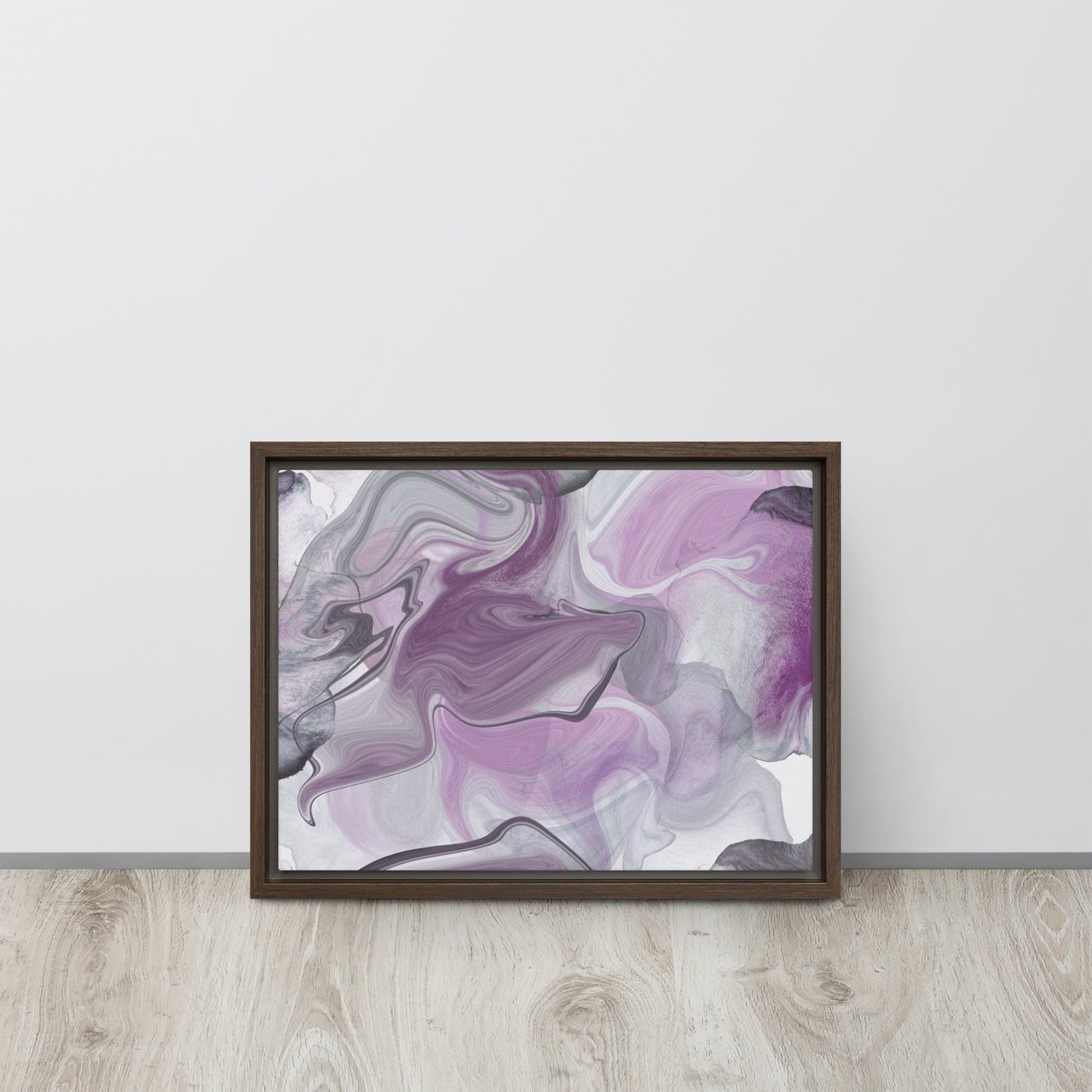 Calm. Framed canvas