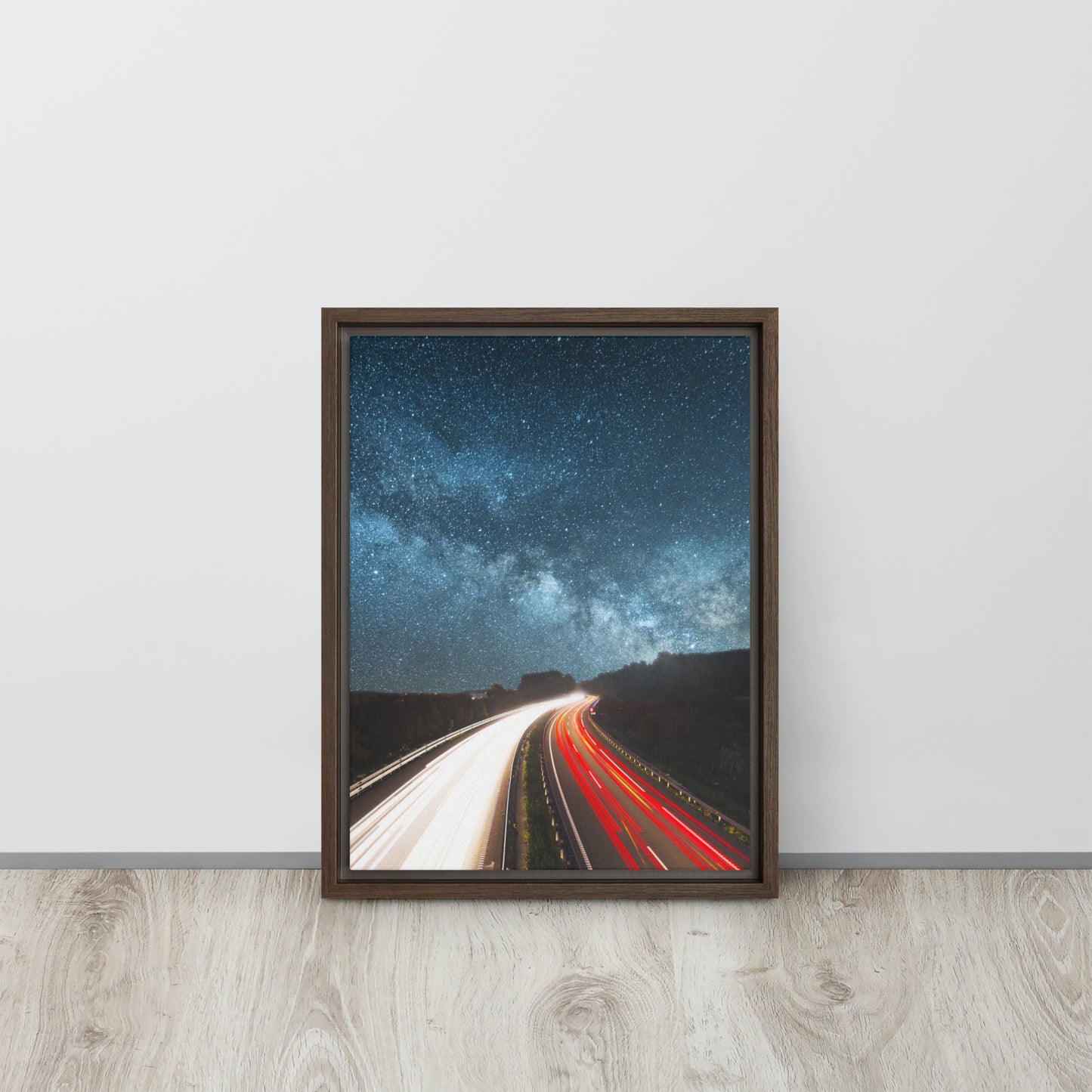 Road Trip. Framed canvas