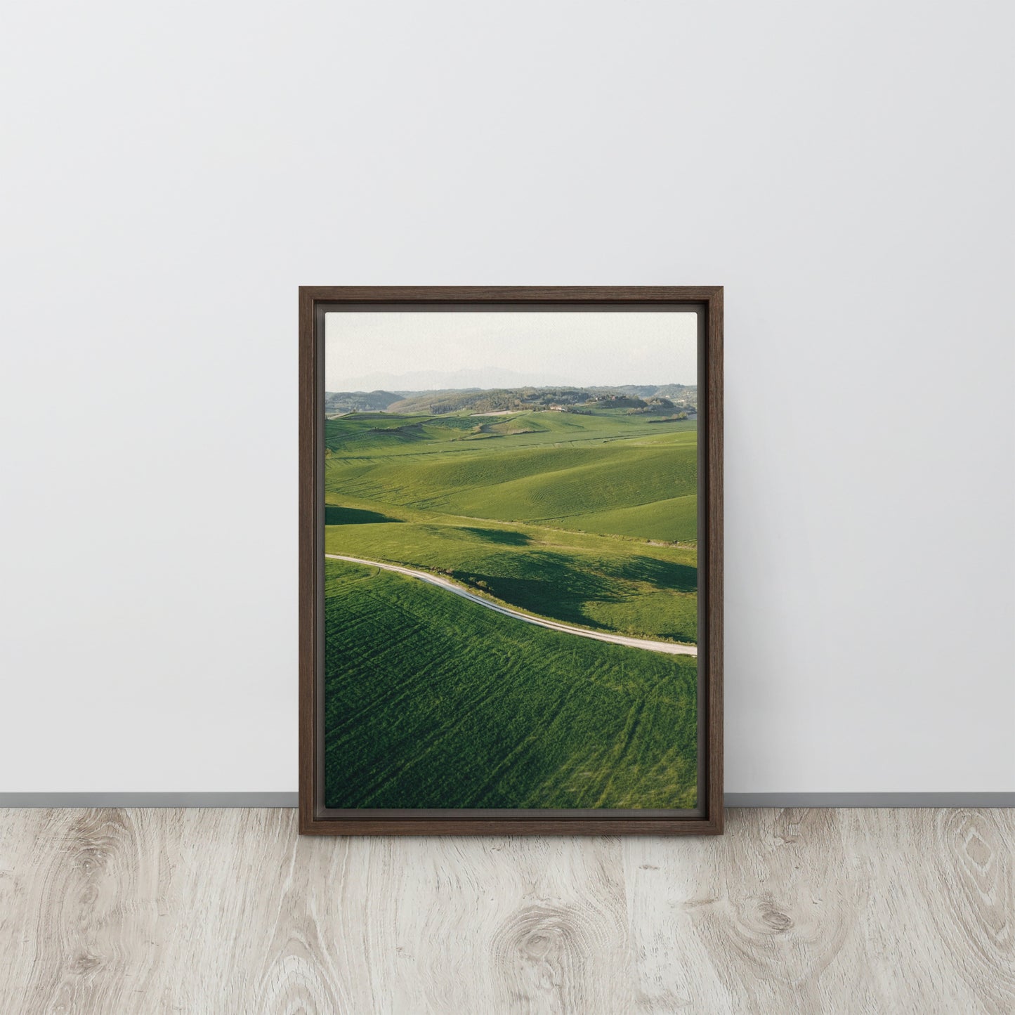 COUNTRY PEACE. Framed canvas