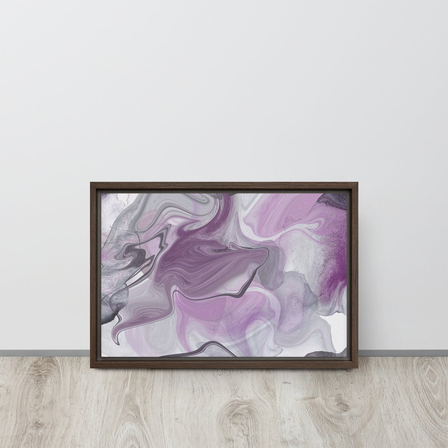 Calm. Framed canvas