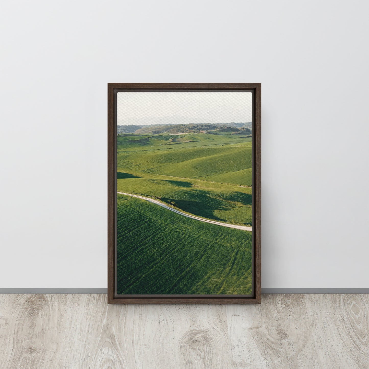 COUNTRY PEACE. Framed canvas