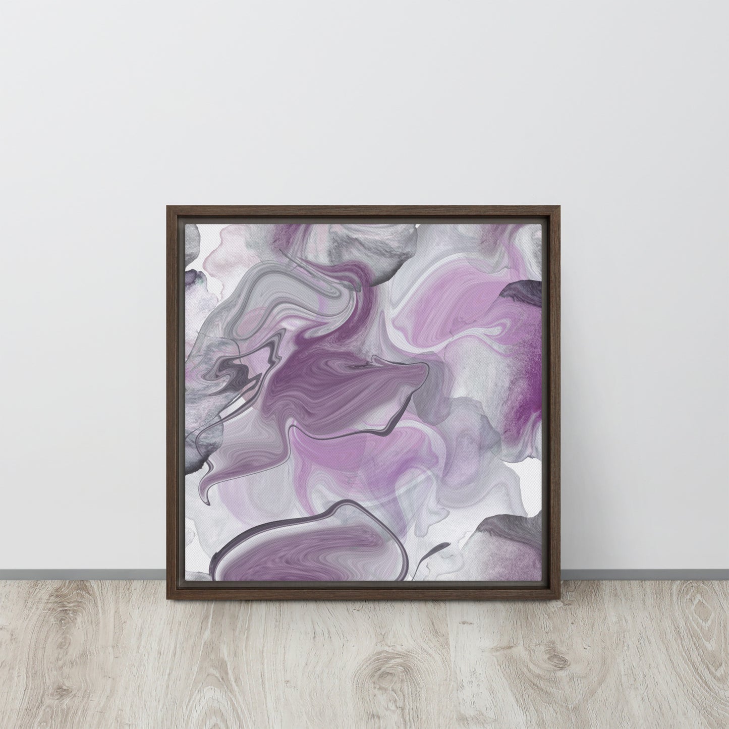 Calm. Framed canvas