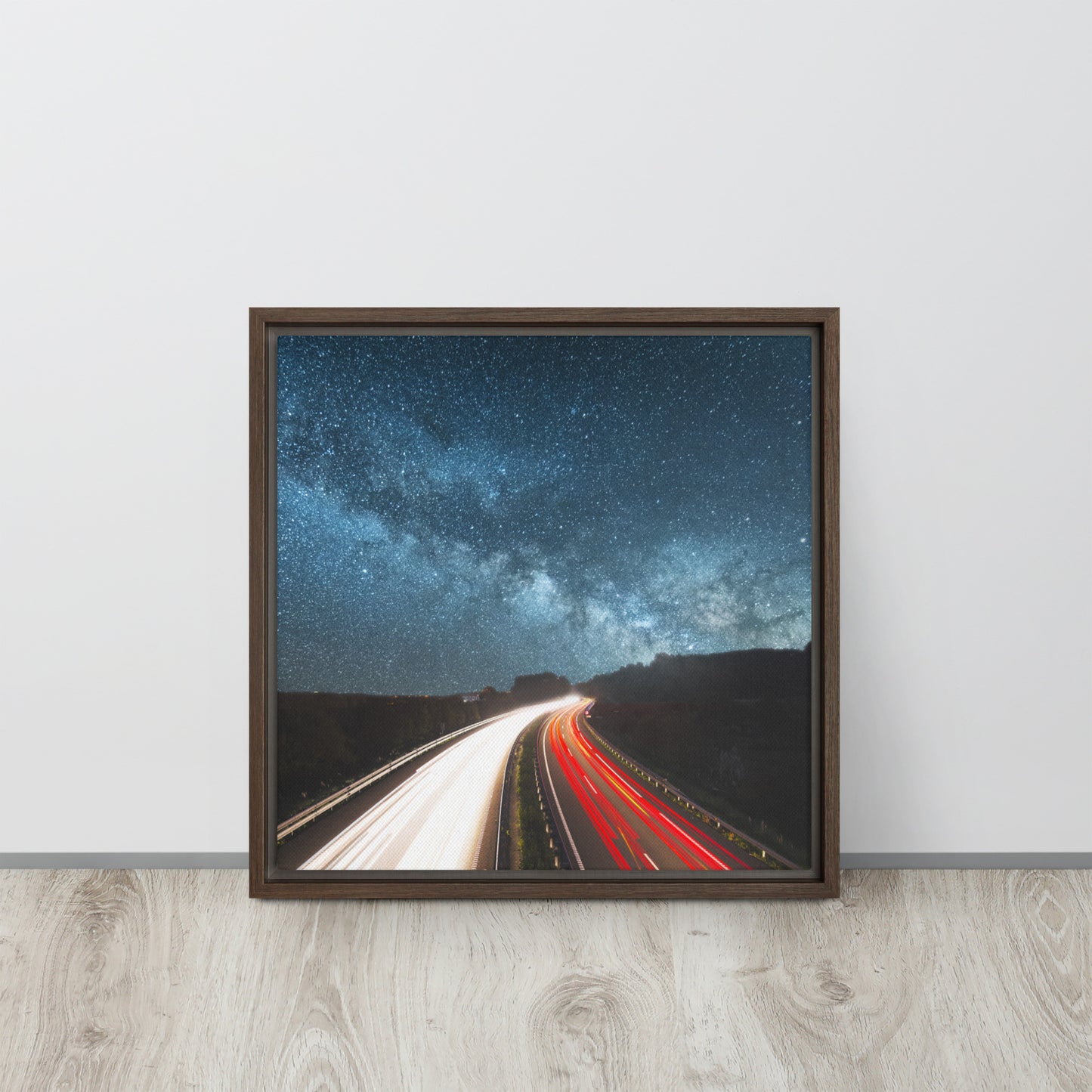 Road Trip. Framed canvas