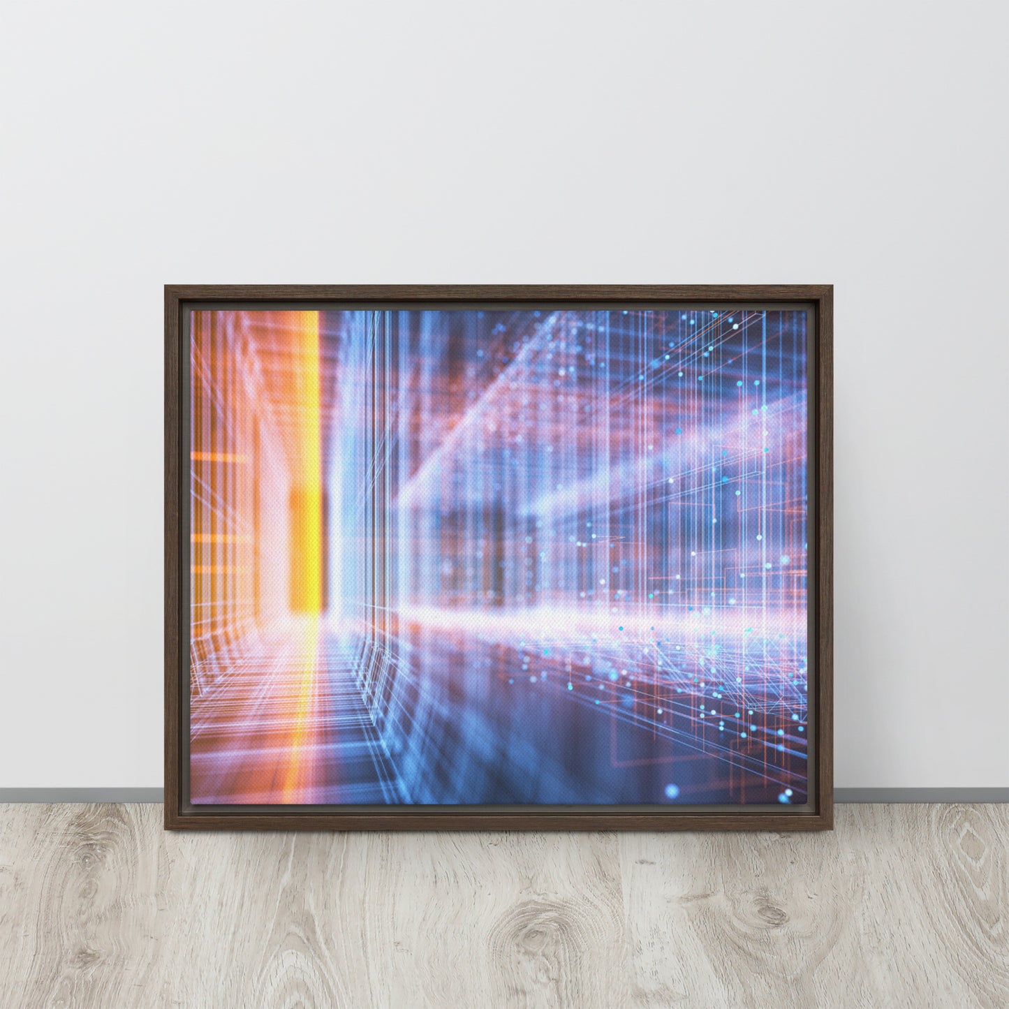 Matrix. Framed canvas