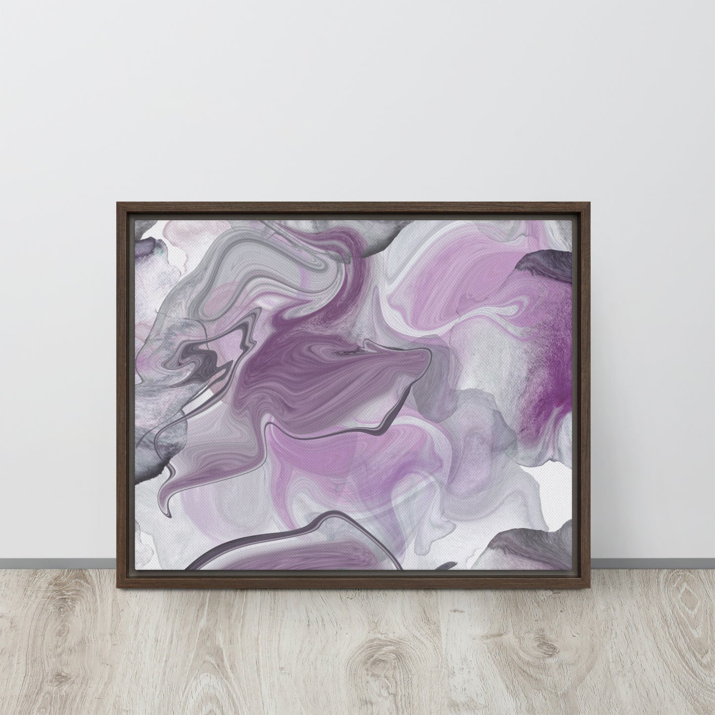 Calm. Framed canvas