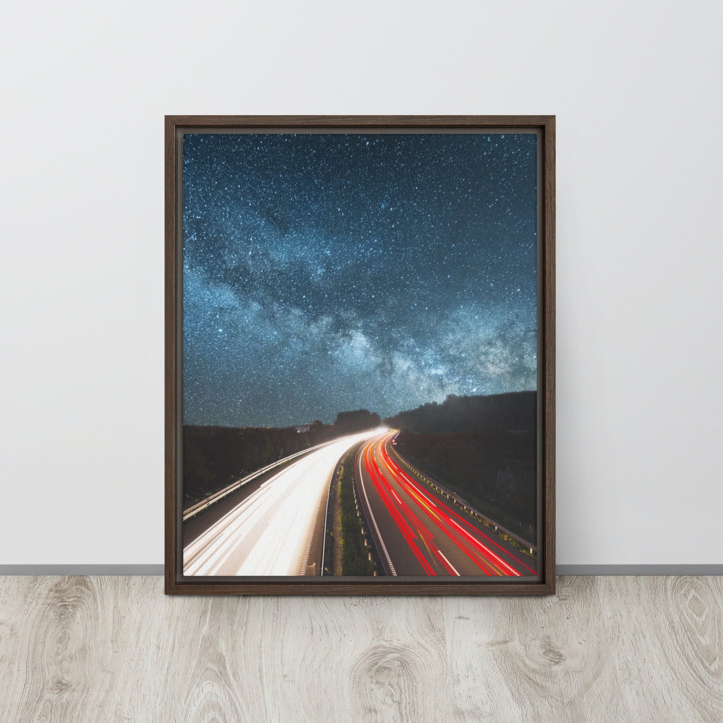 Road Trip. Framed canvas