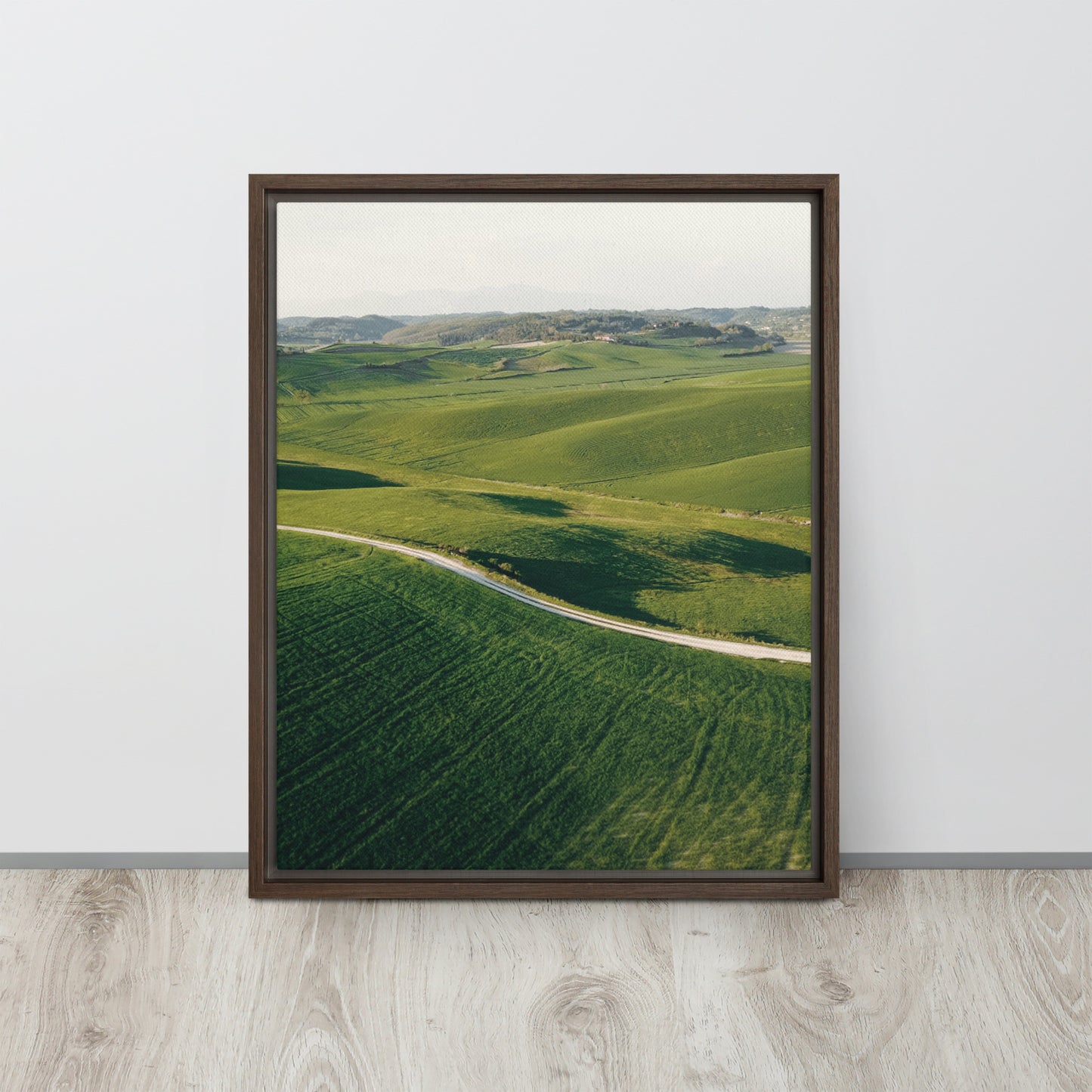 COUNTRY PEACE. Framed canvas