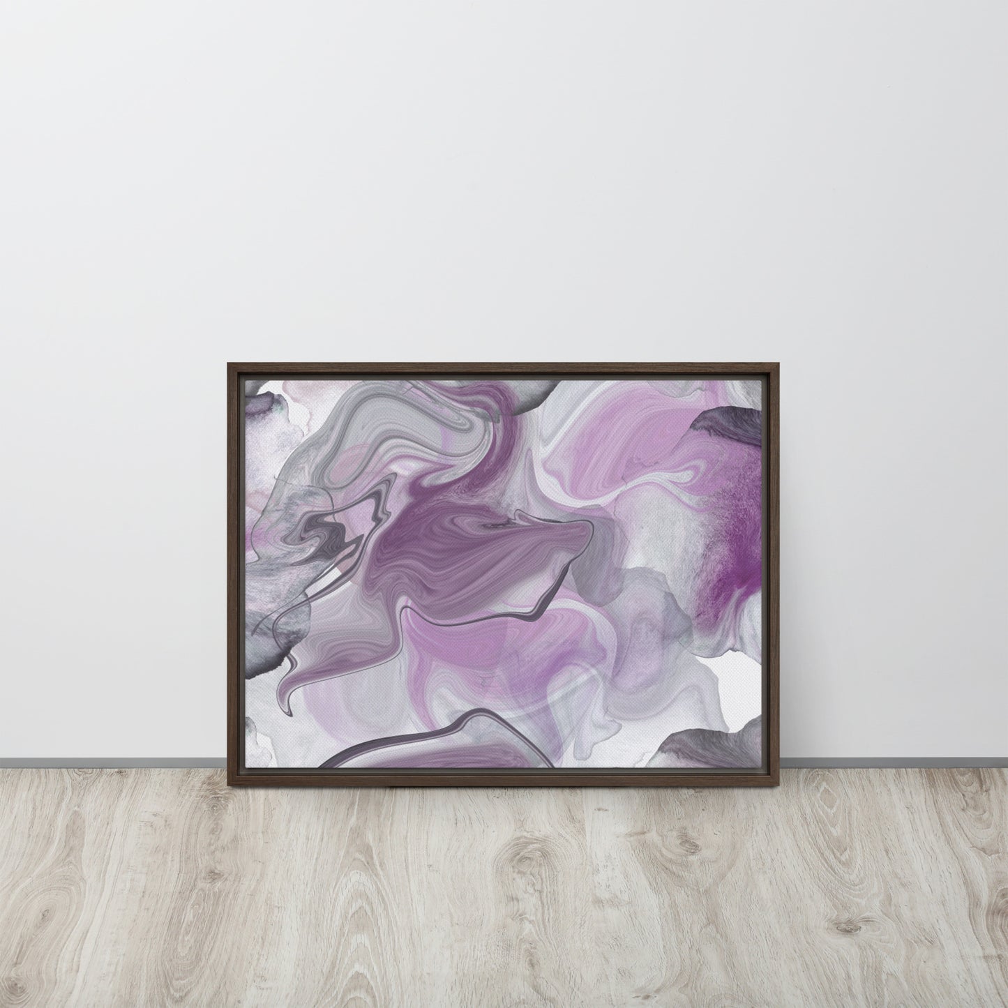 Calm. Framed canvas