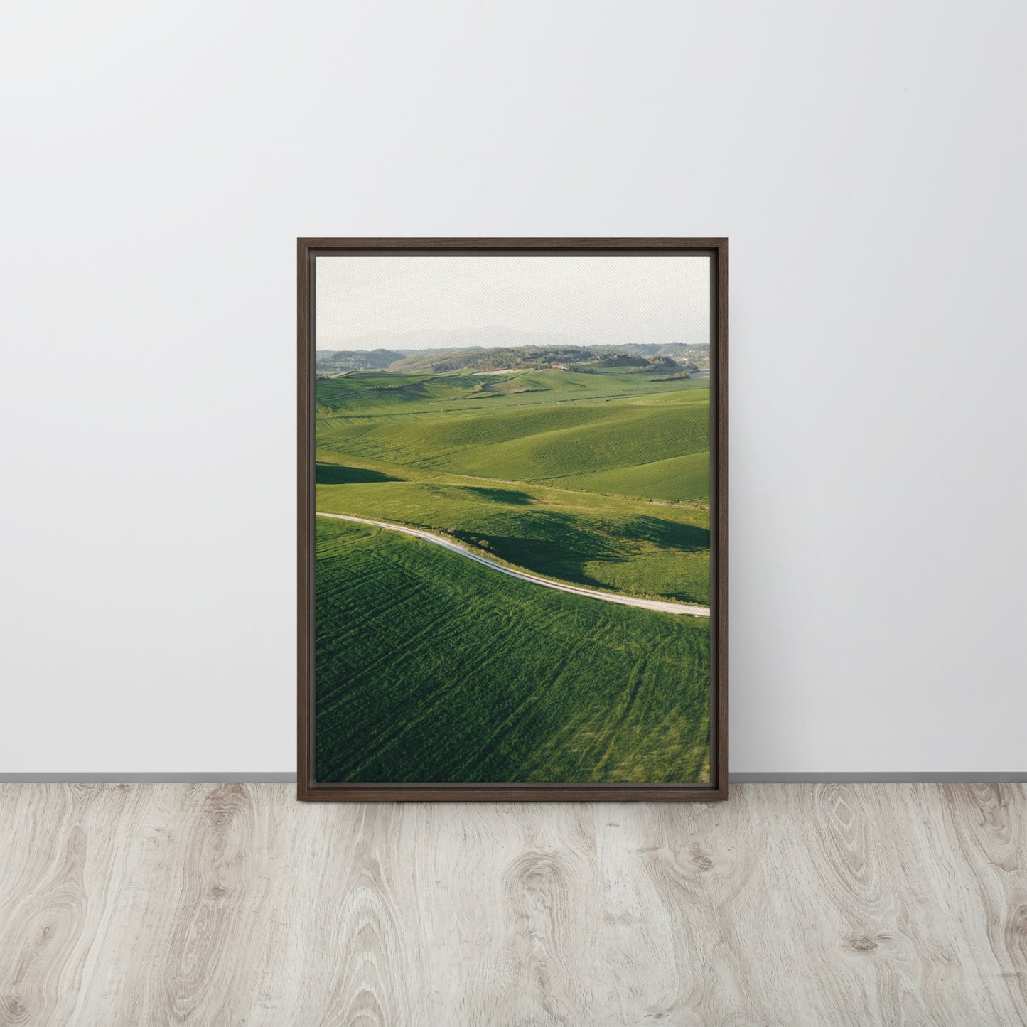 COUNTRY PEACE. Framed canvas