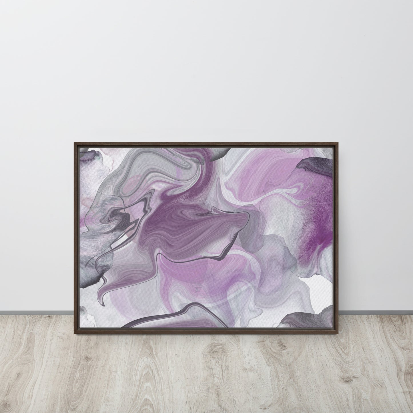 Calm. Framed canvas