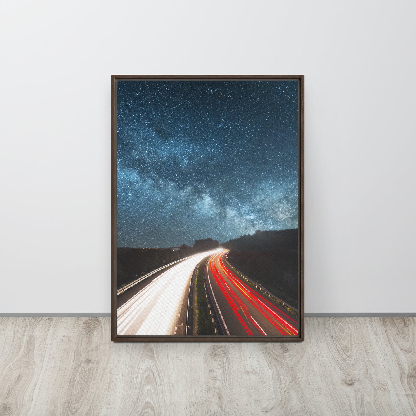 Road Trip. Framed canvas