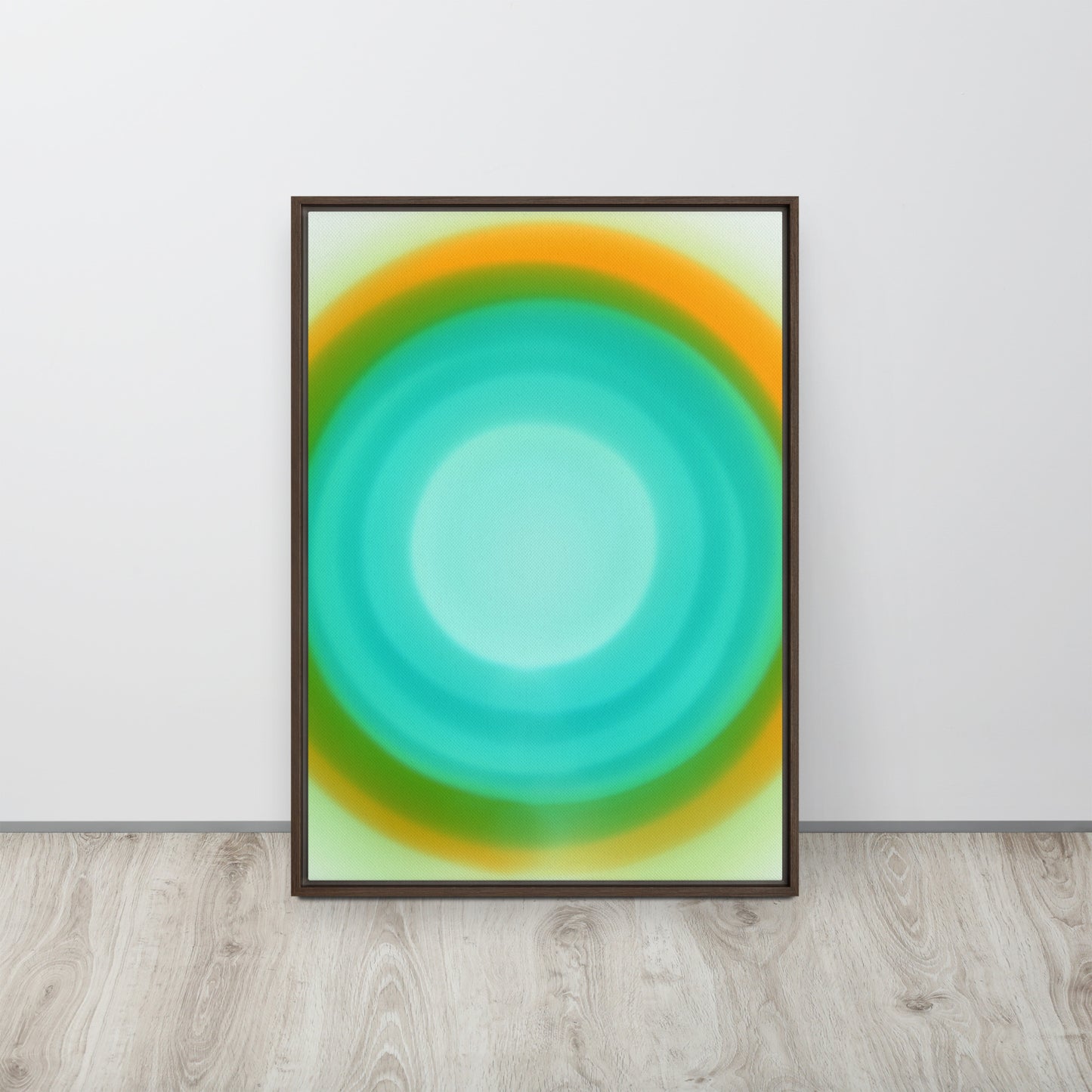 INFINITY. Framed canvas