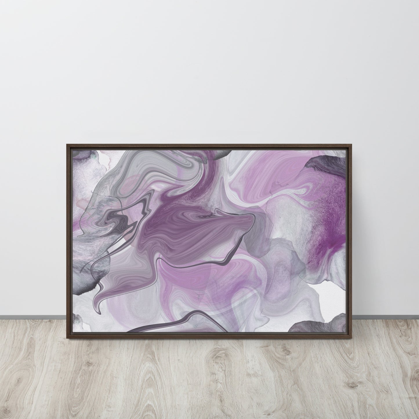 Calm. Framed canvas