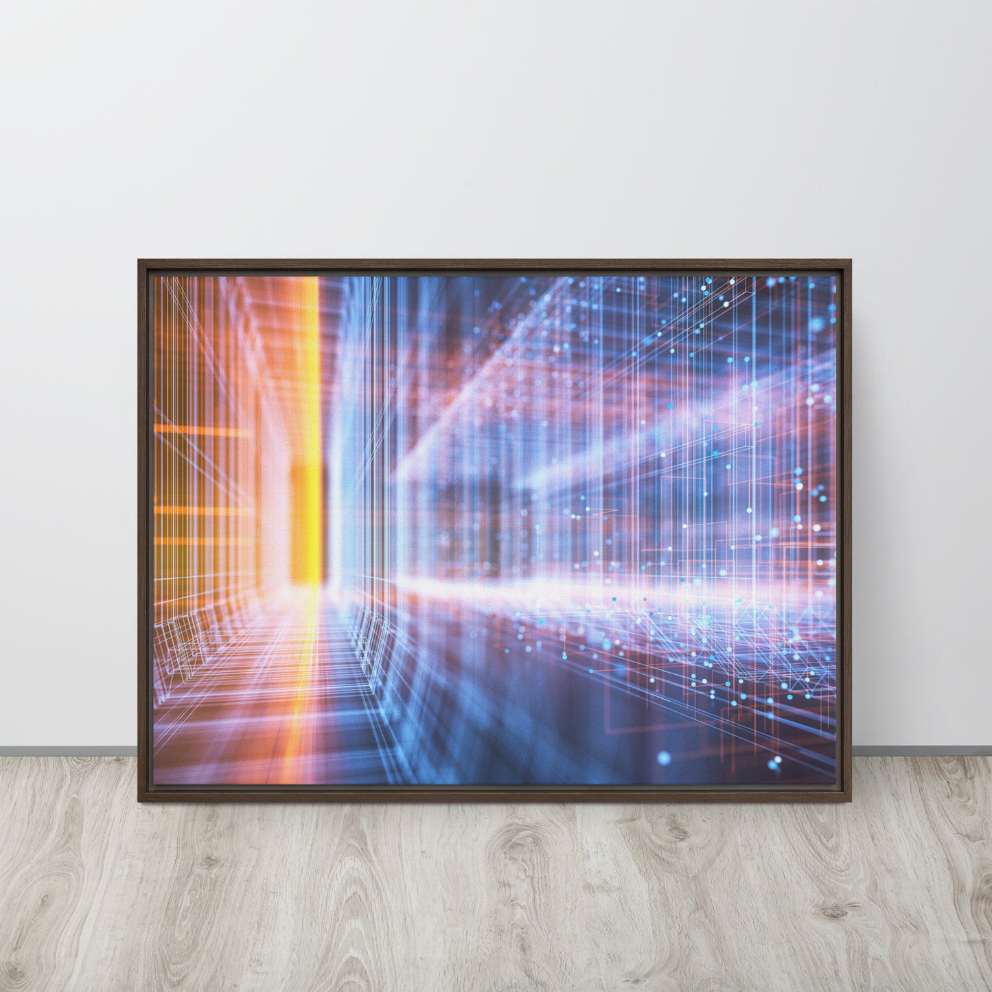 Matrix. Framed canvas