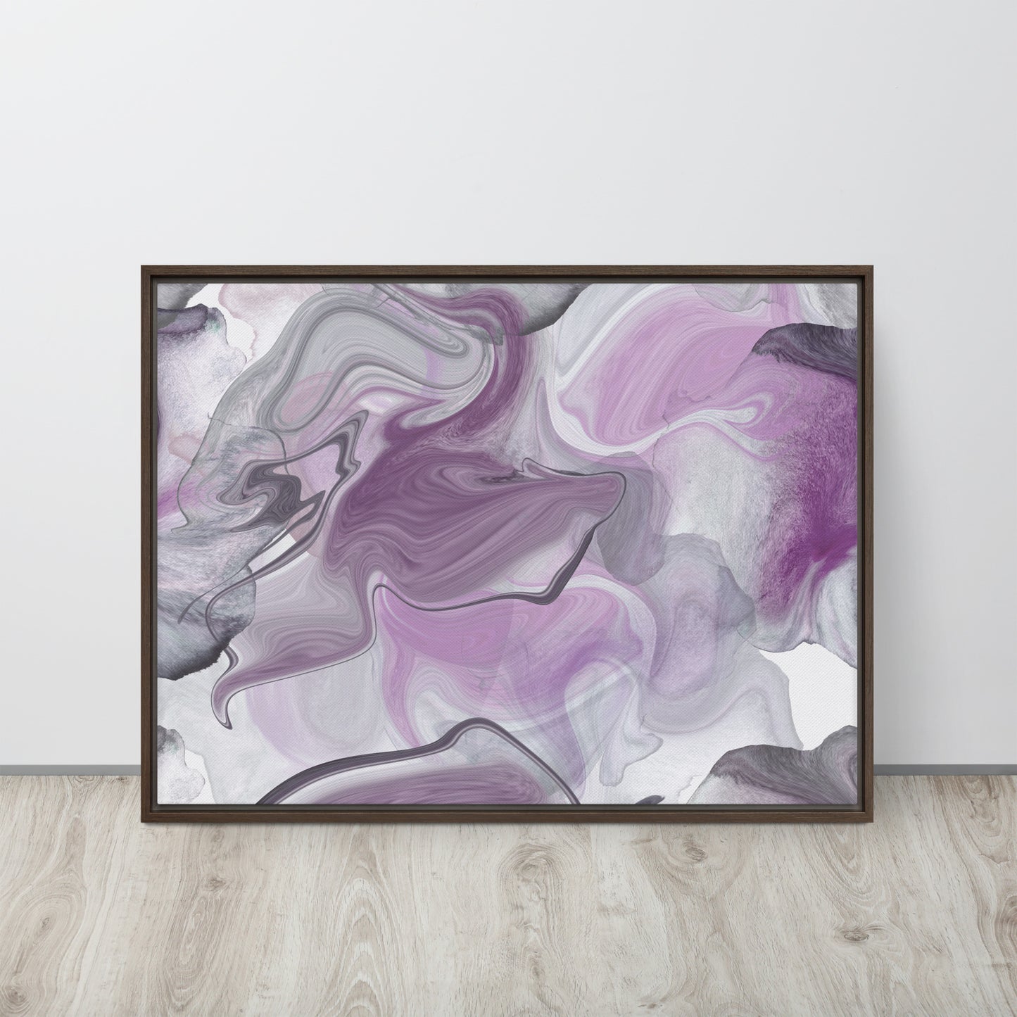 Calm. Framed canvas