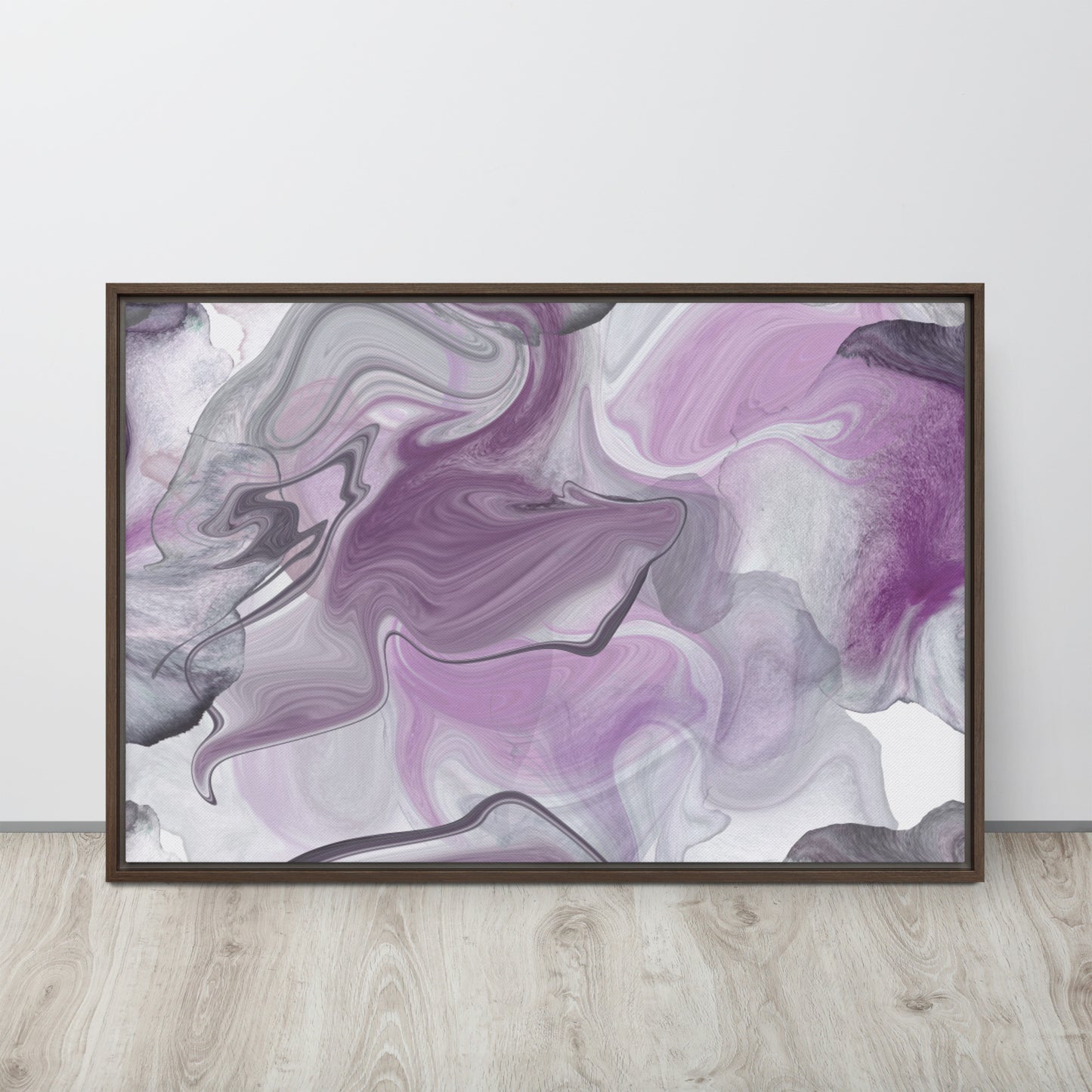 Calm. Framed canvas