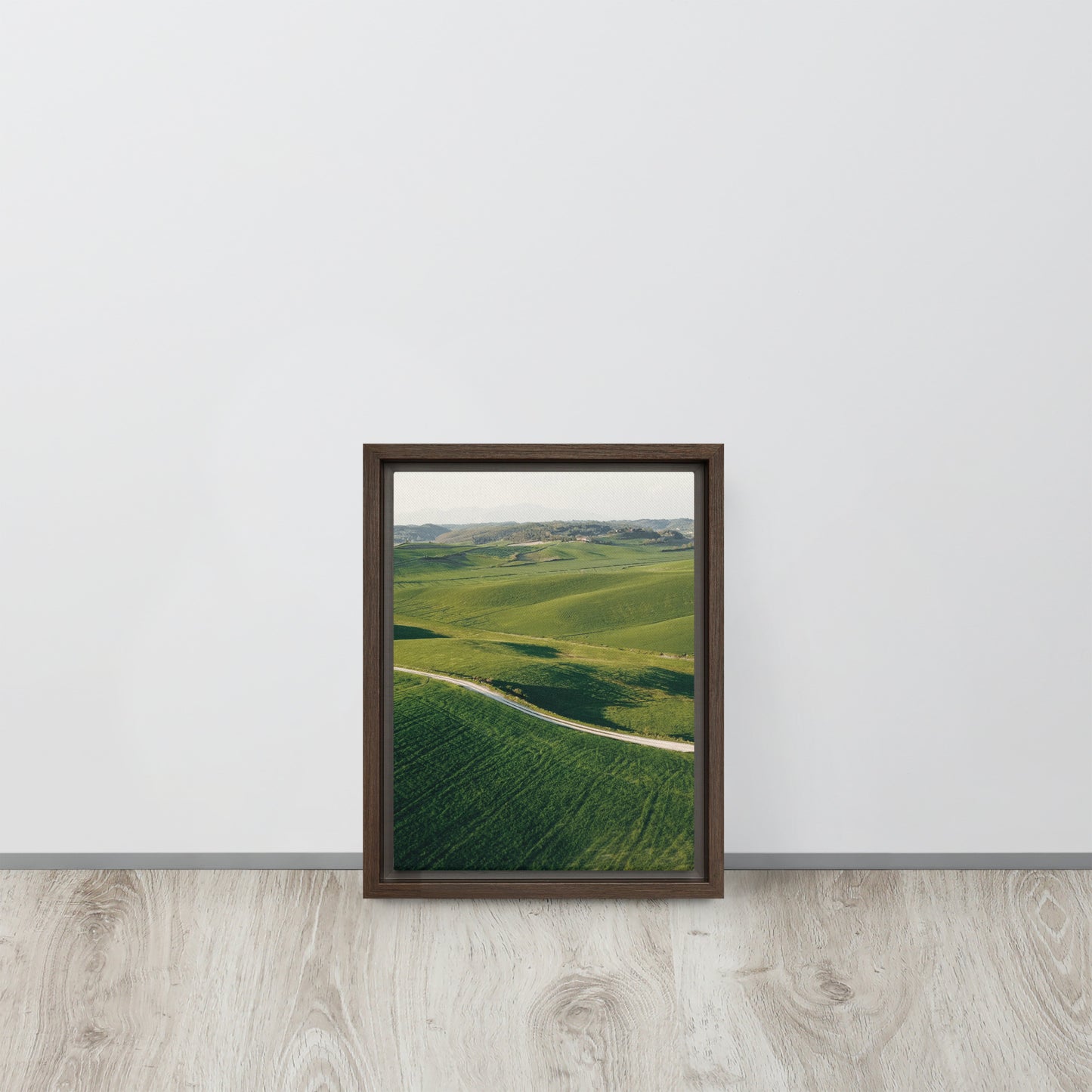 COUNTRY PEACE. Framed canvas