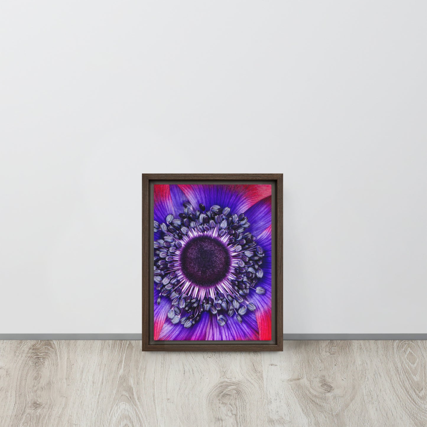 POLLINATE. Framed canvas