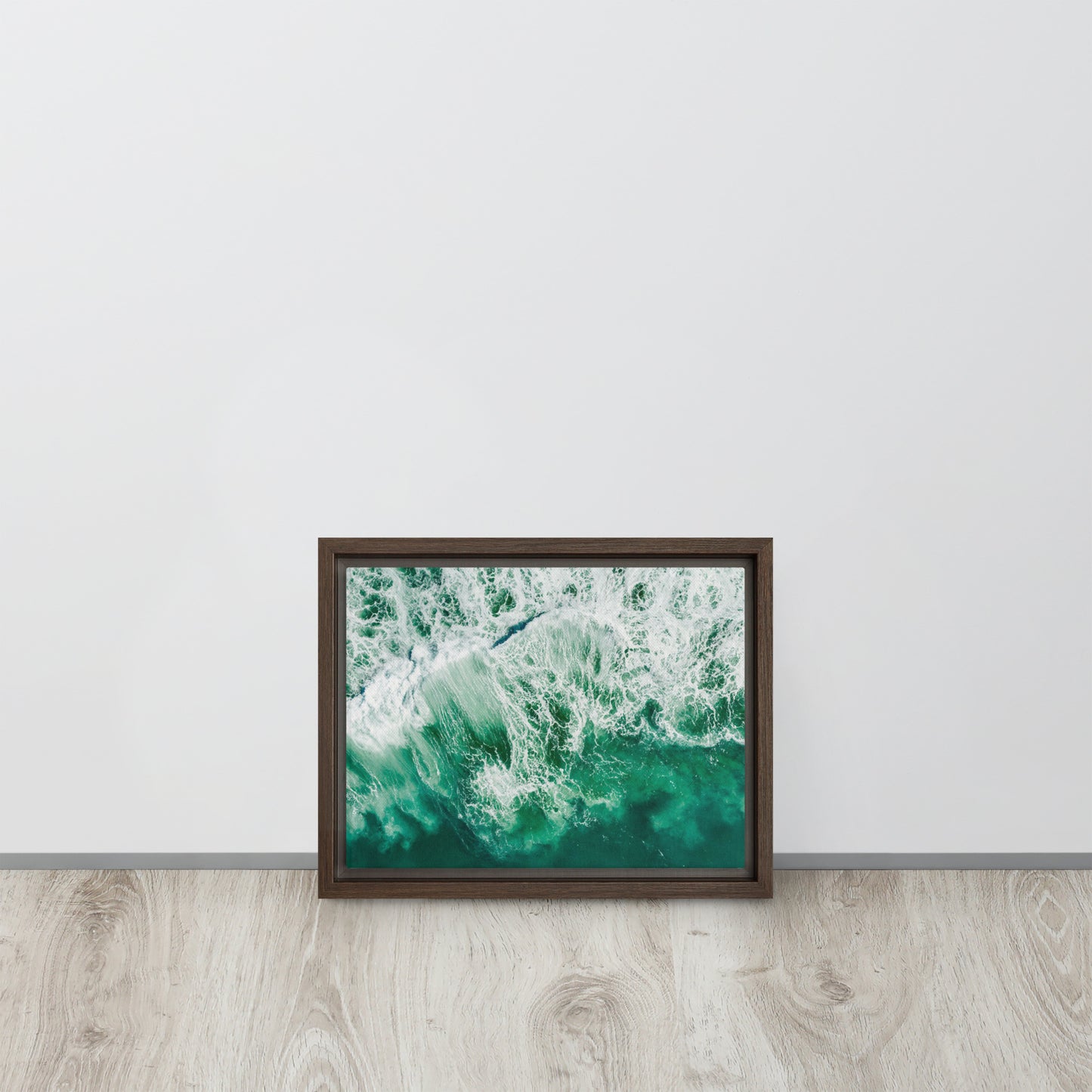 Ocean Waves. Framed canvas