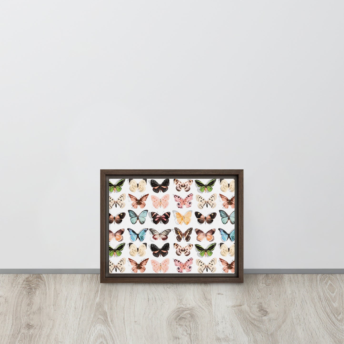 Butterfly. Framed canvas