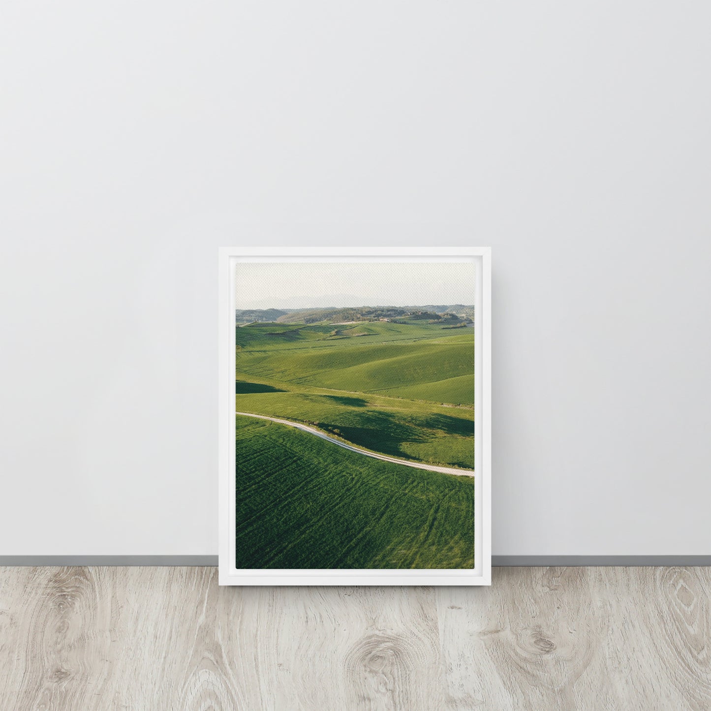 COUNTRY PEACE. Framed canvas