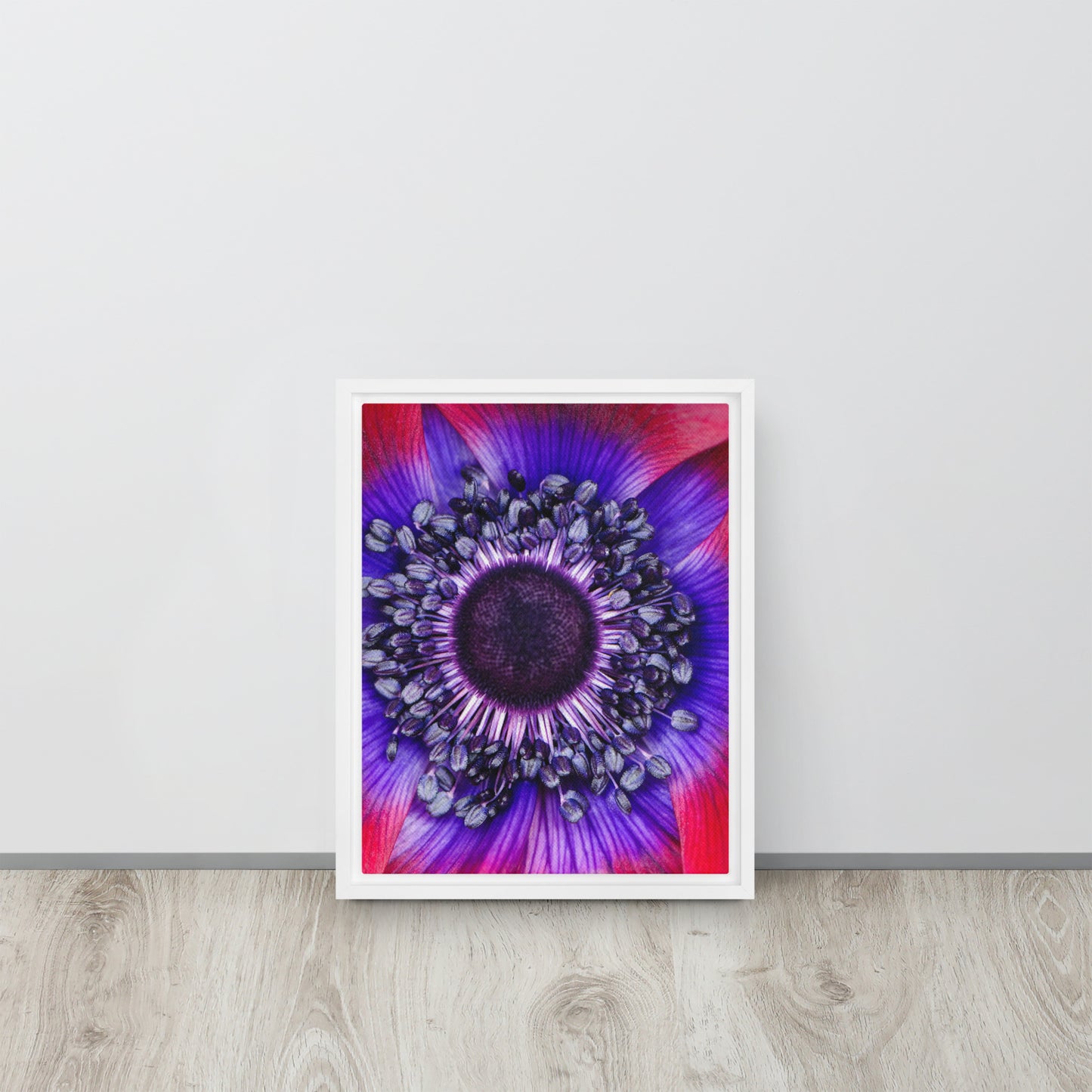 POLLINATE. Framed canvas