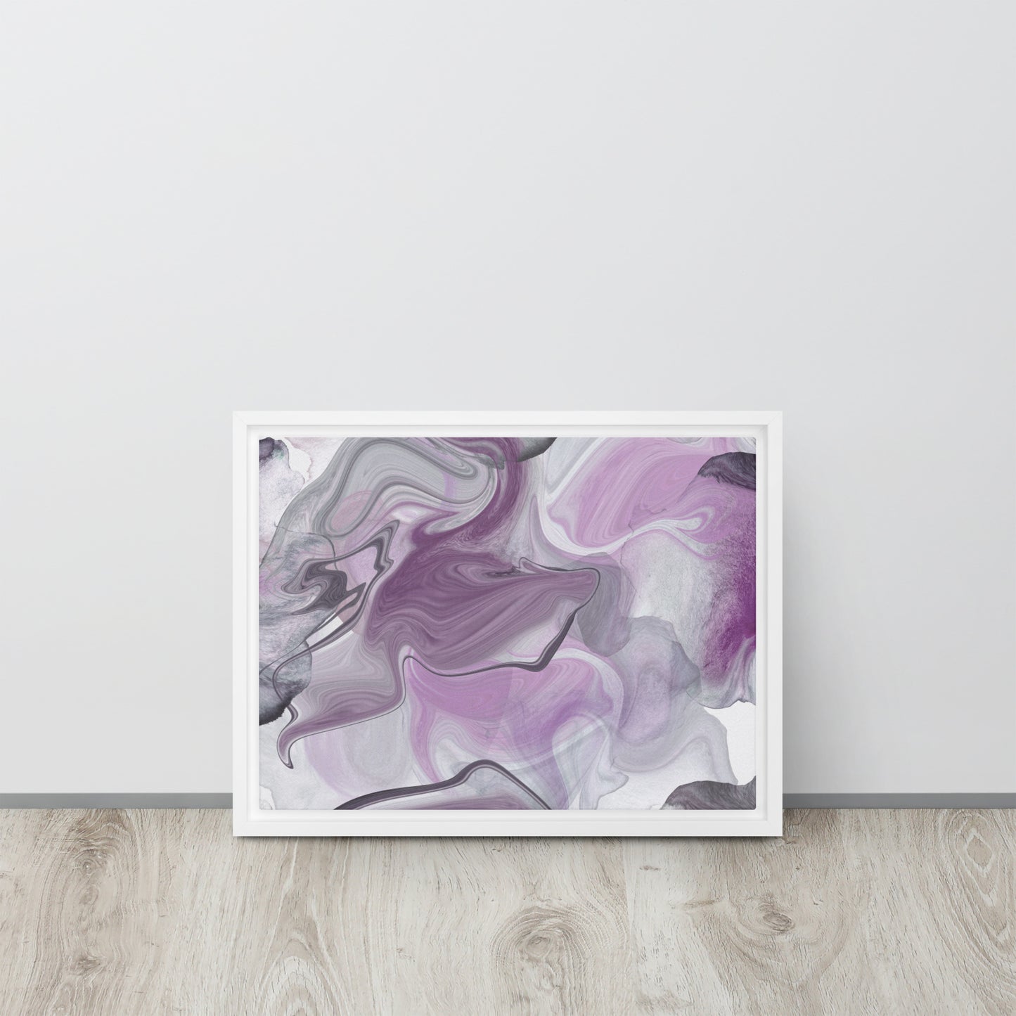 Calm. Framed canvas