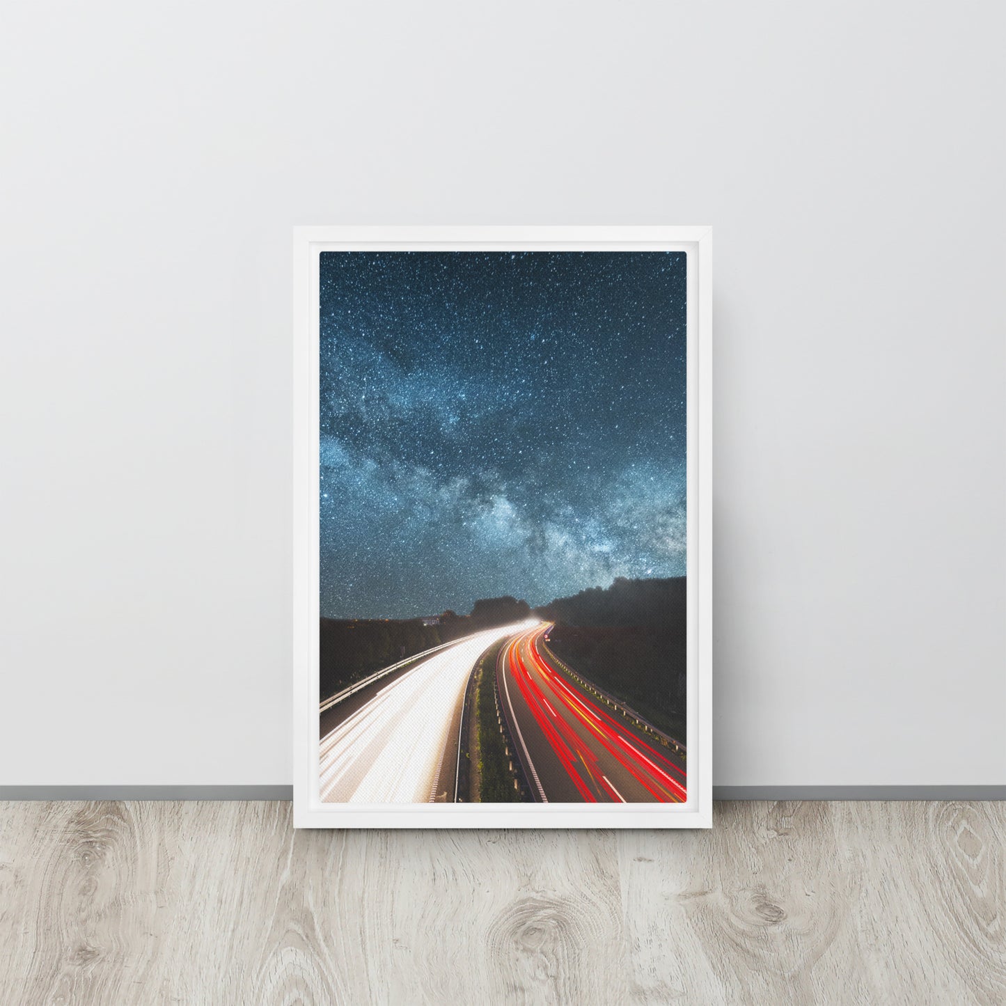 Road Trip. Framed canvas