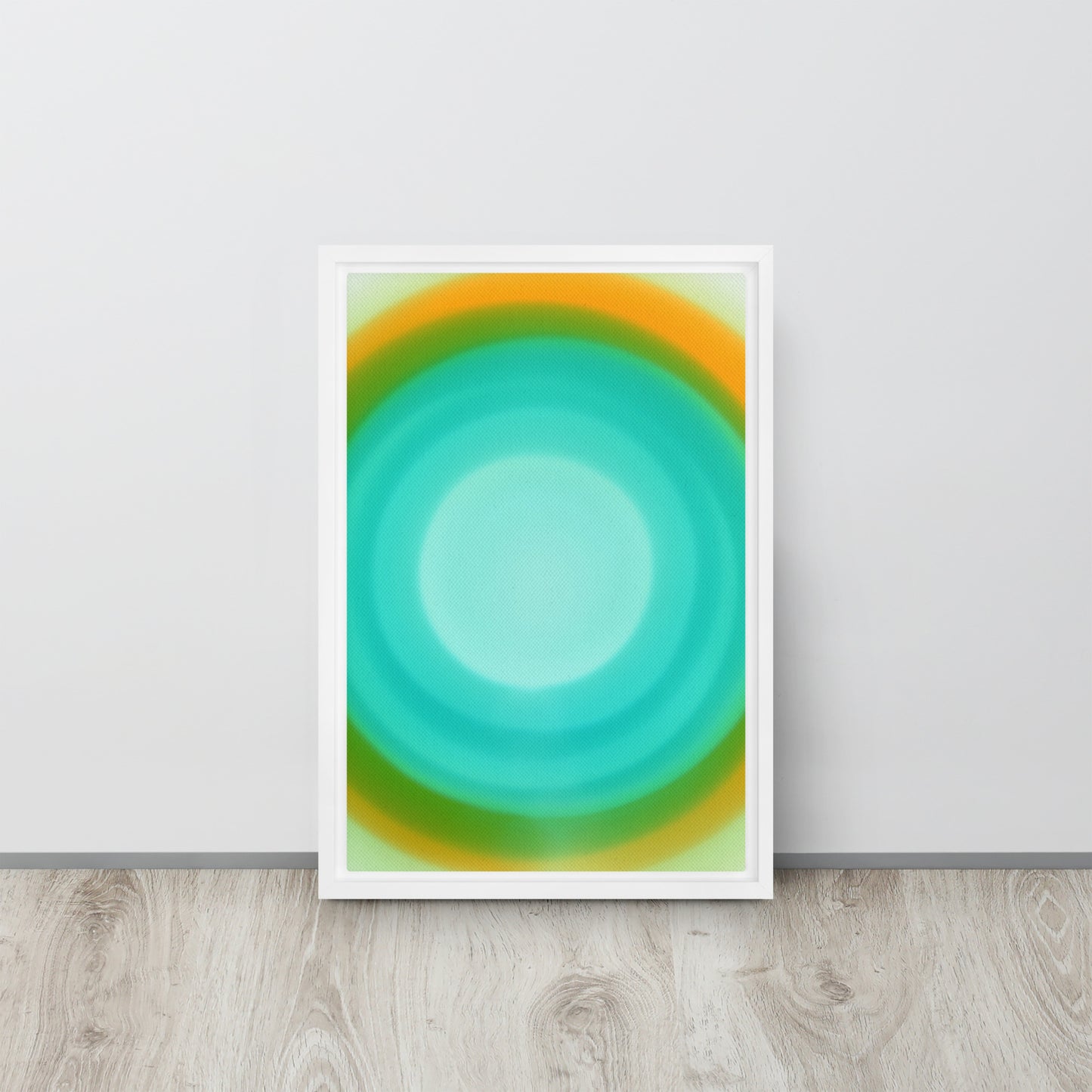 INFINITY. Framed canvas