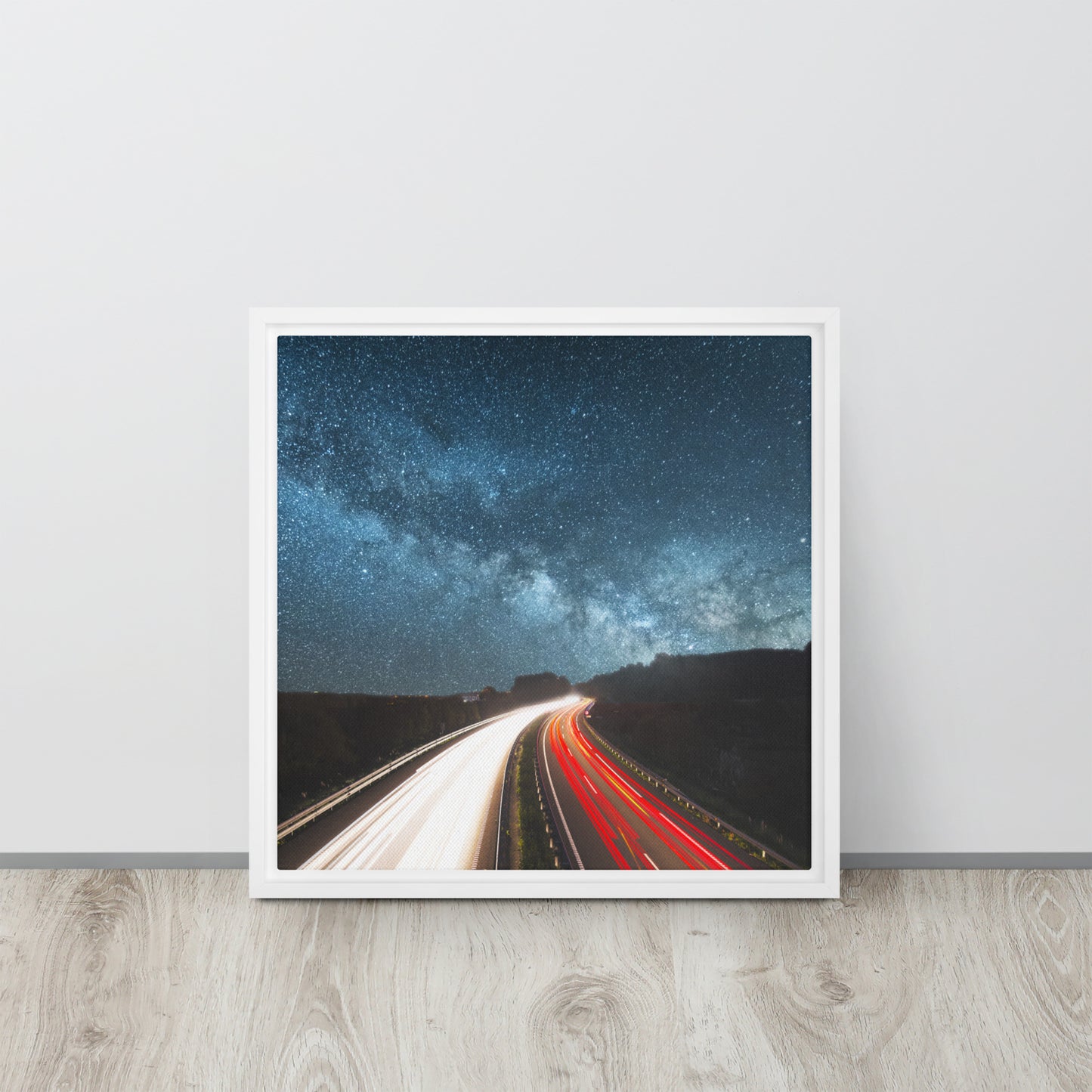 Road Trip. Framed canvas