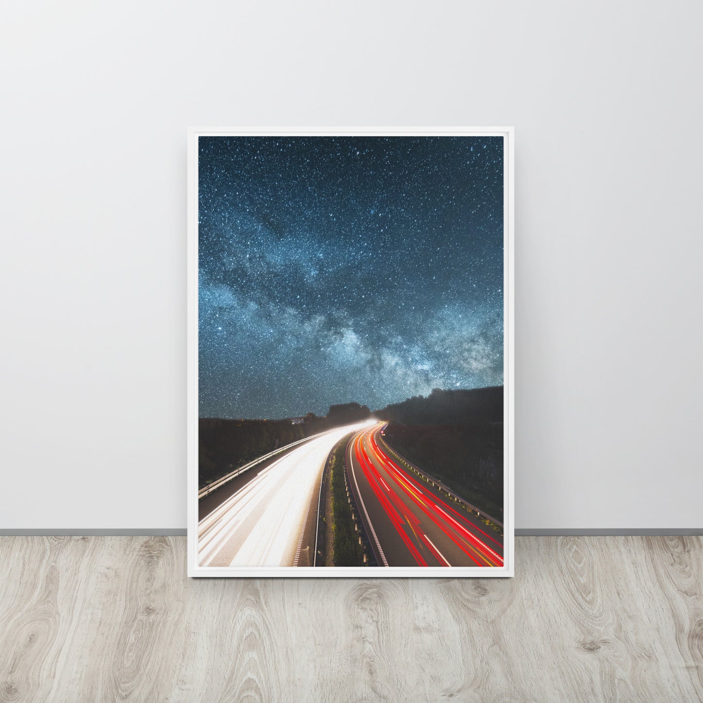 Road Trip. Framed canvas